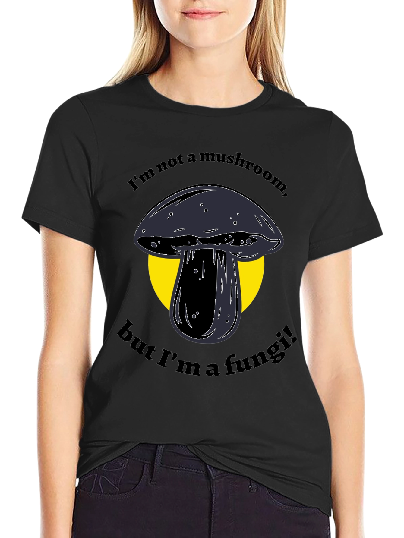 Funny Fungi T-Shirt - Im Not a Mushroom!