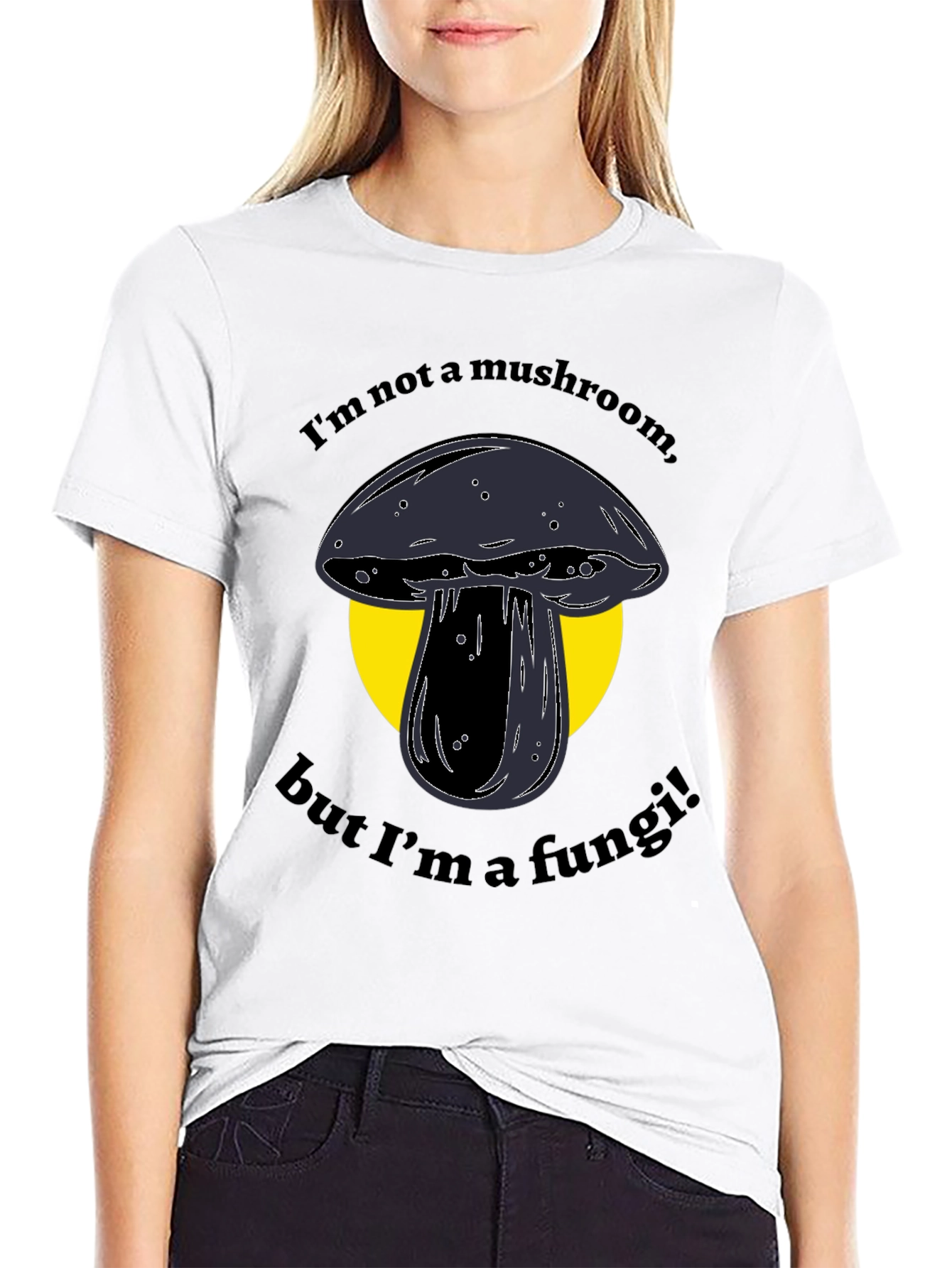 Funny Fungi T-Shirt - Im Not a Mushroom!