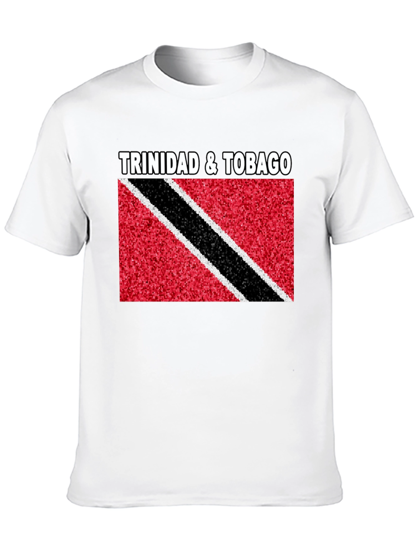 Trinidad & Tobago Flag T-Shirt - Black
