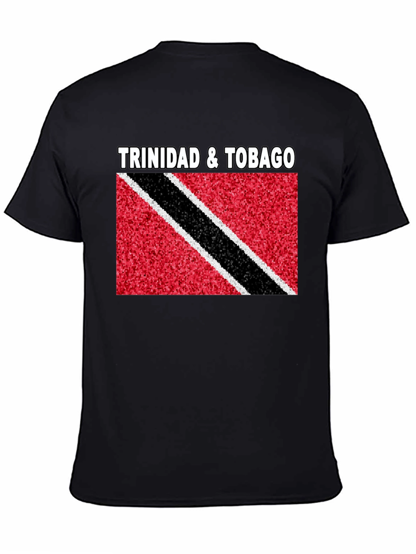 Trinidad & Tobago Flag T-Shirt - Black