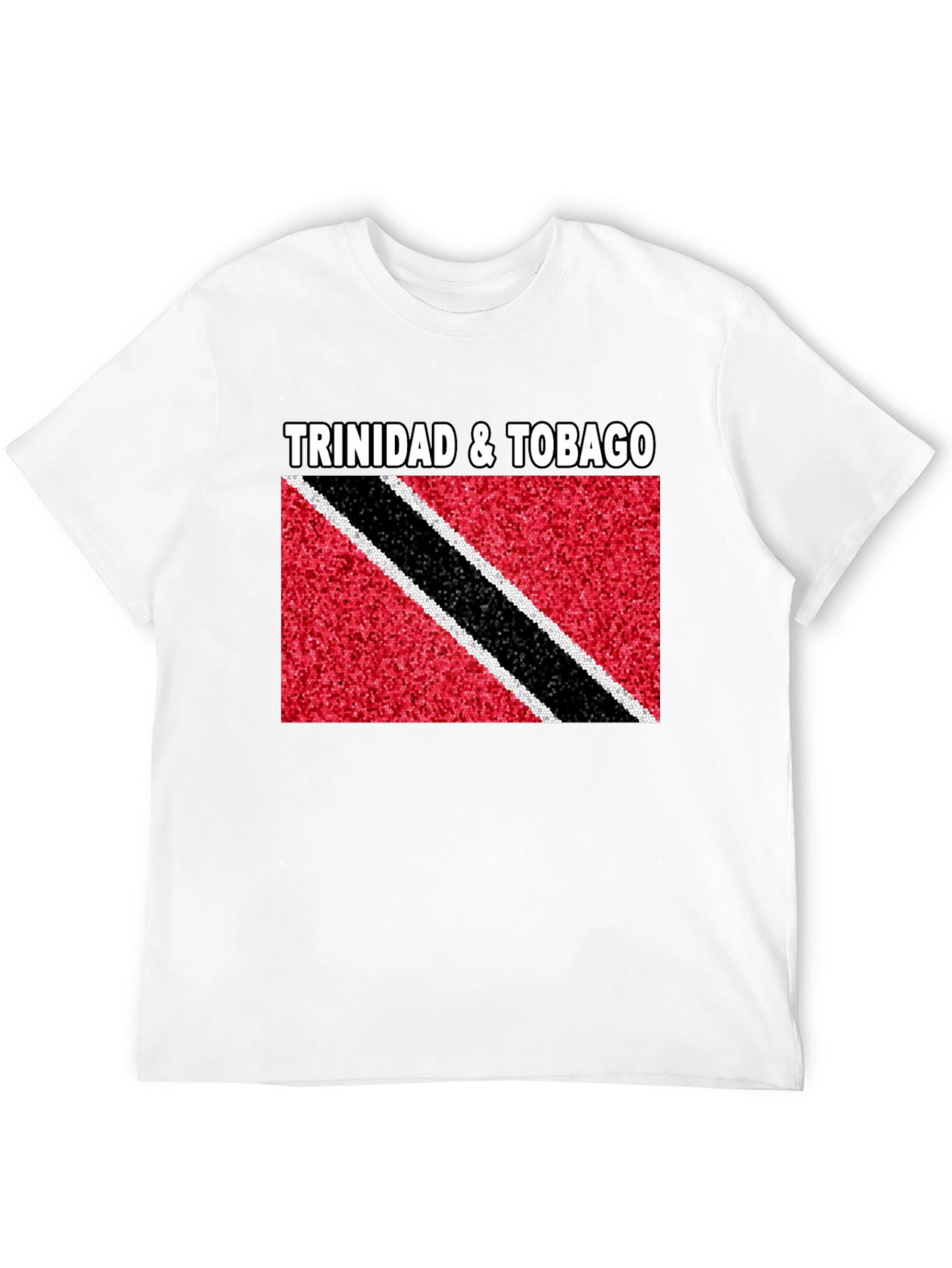 Trinidad & Tobago Flag T-Shirt - Black
