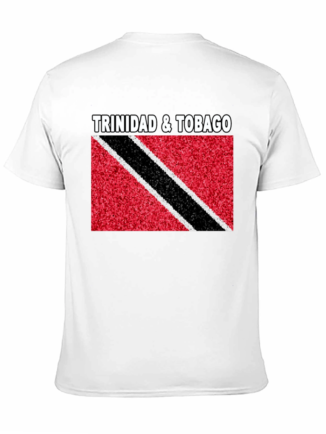 Trinidad & Tobago Flag T-Shirt - Black