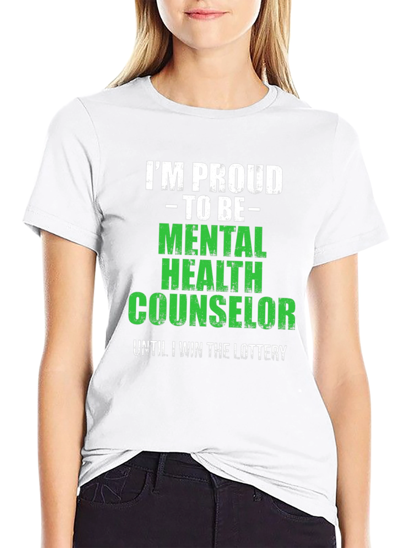 Mental Health Counselor Tee - Win the Lottery!