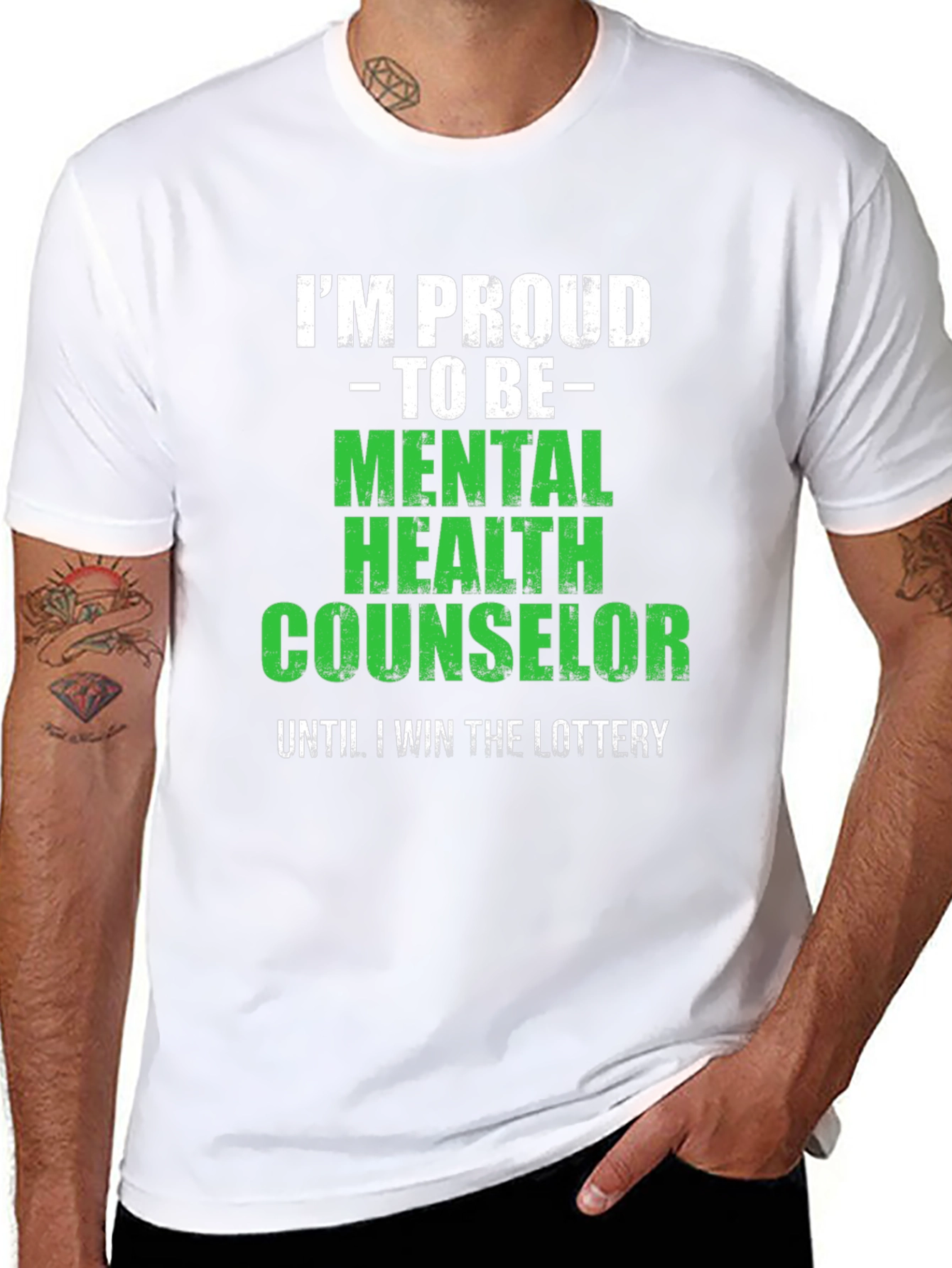 Mental Health Counselor Tee - Win the Lottery!
