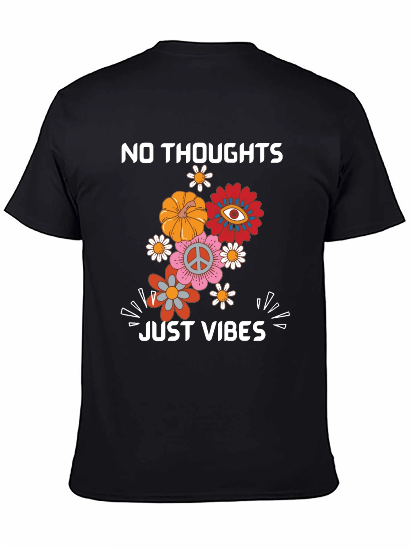 No Thoughts Just Vibes Graphic Tee