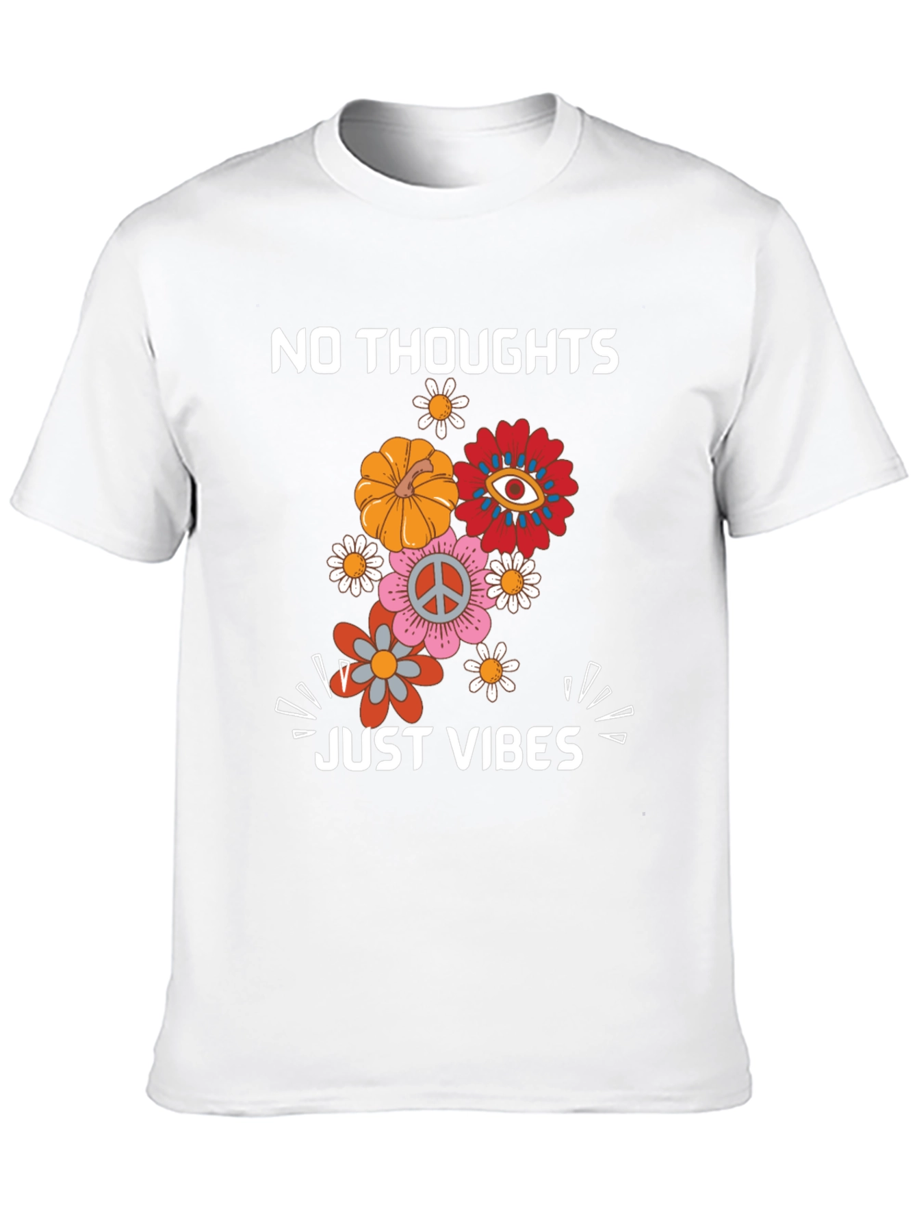 No Thoughts Just Vibes Graphic Tee