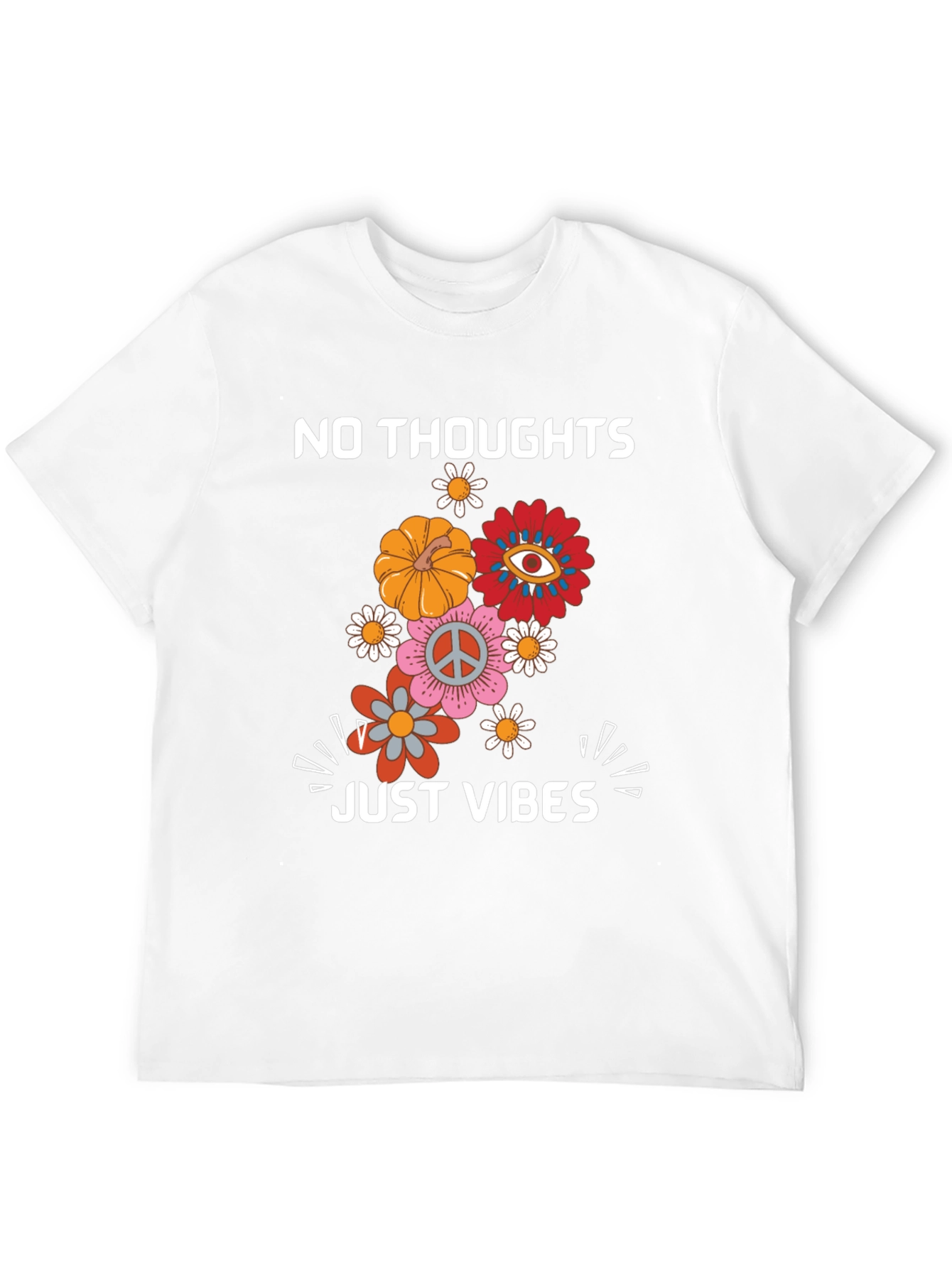 No Thoughts Just Vibes Graphic Tee