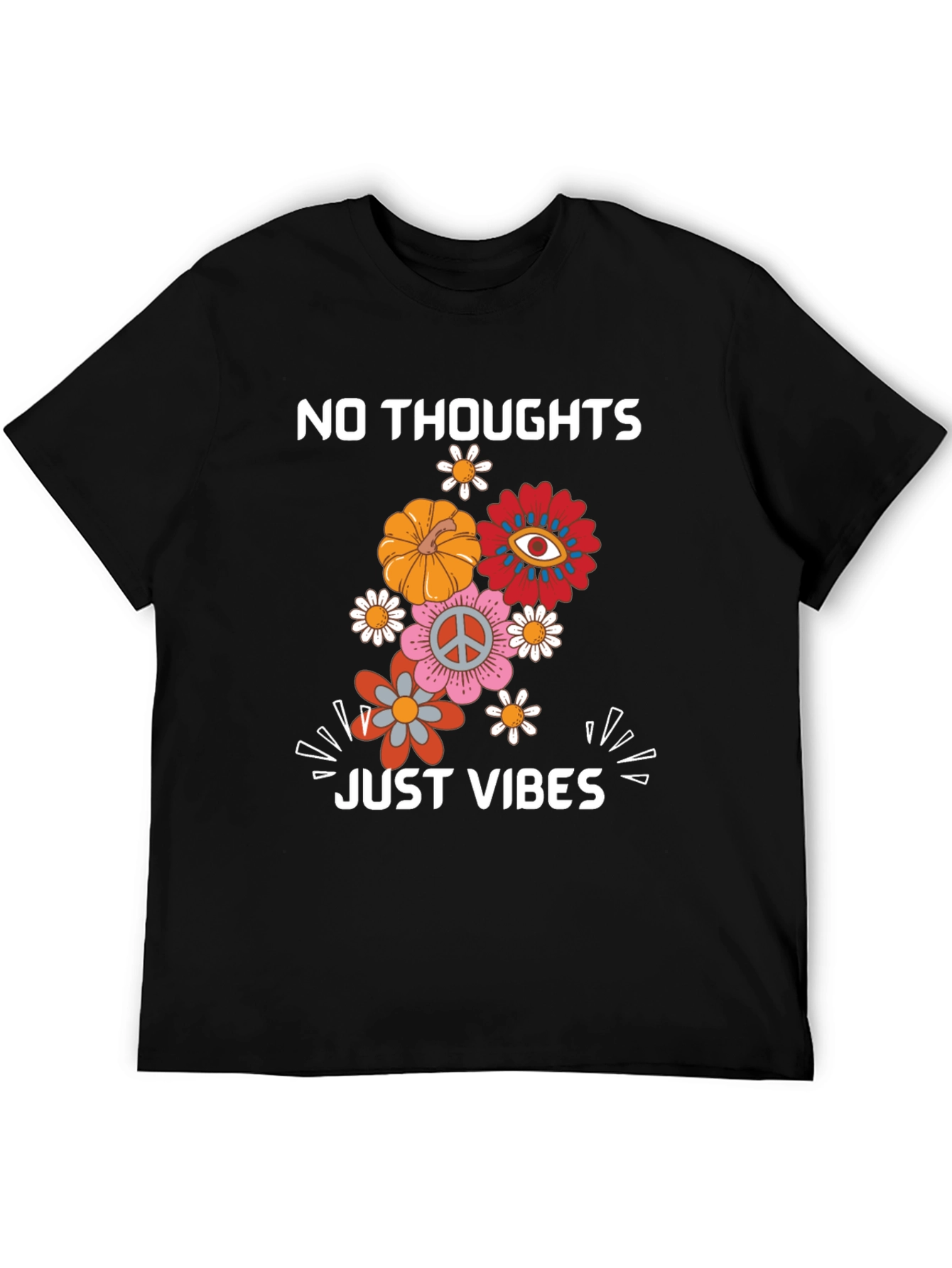 No Thoughts Just Vibes Graphic Tee