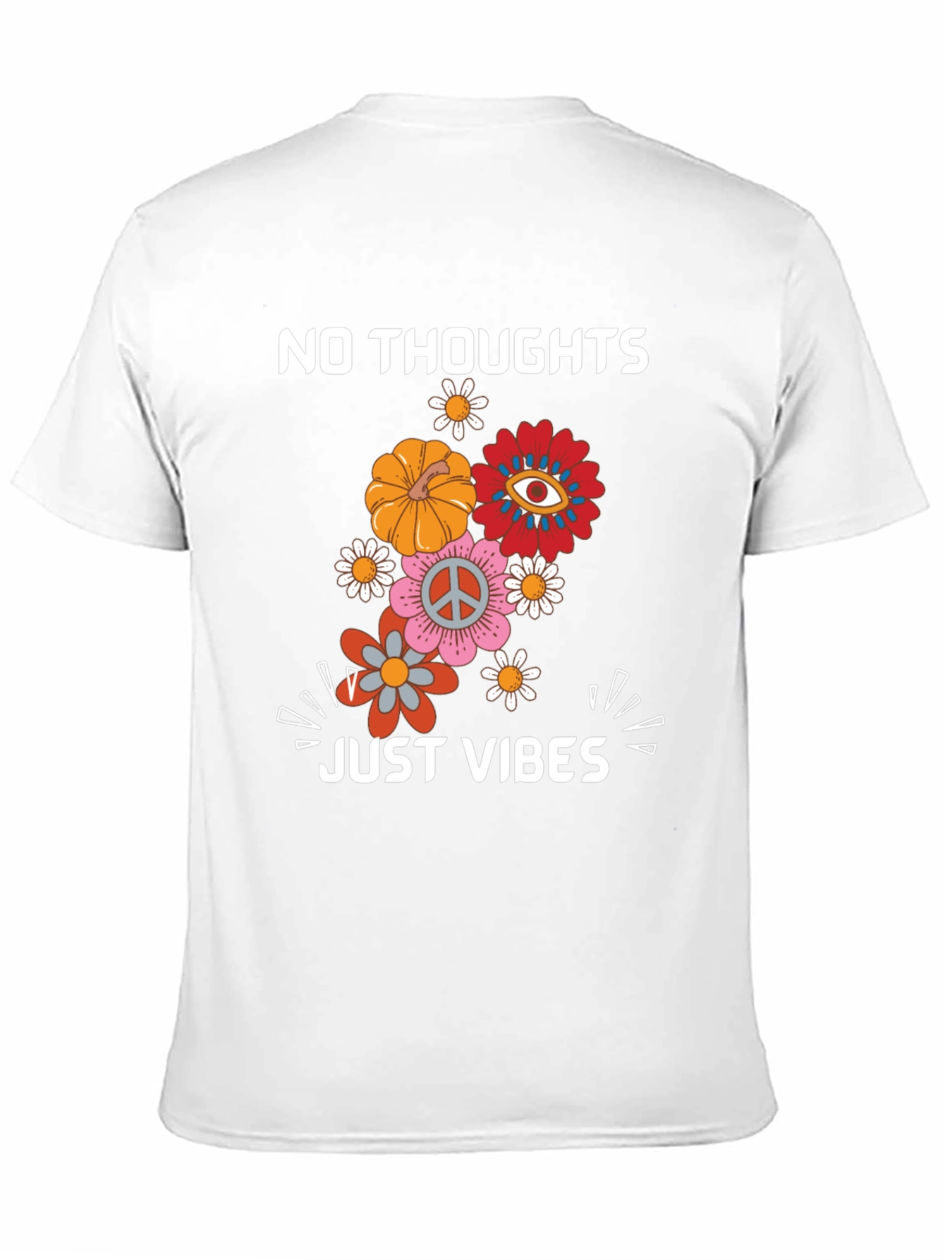 No Thoughts Just Vibes Graphic Tee