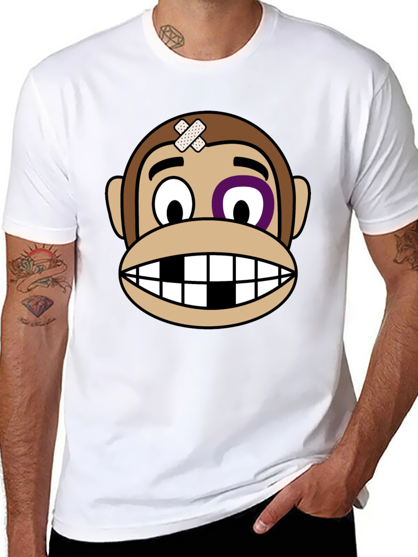 Monkey Business T-Shirt - Black
