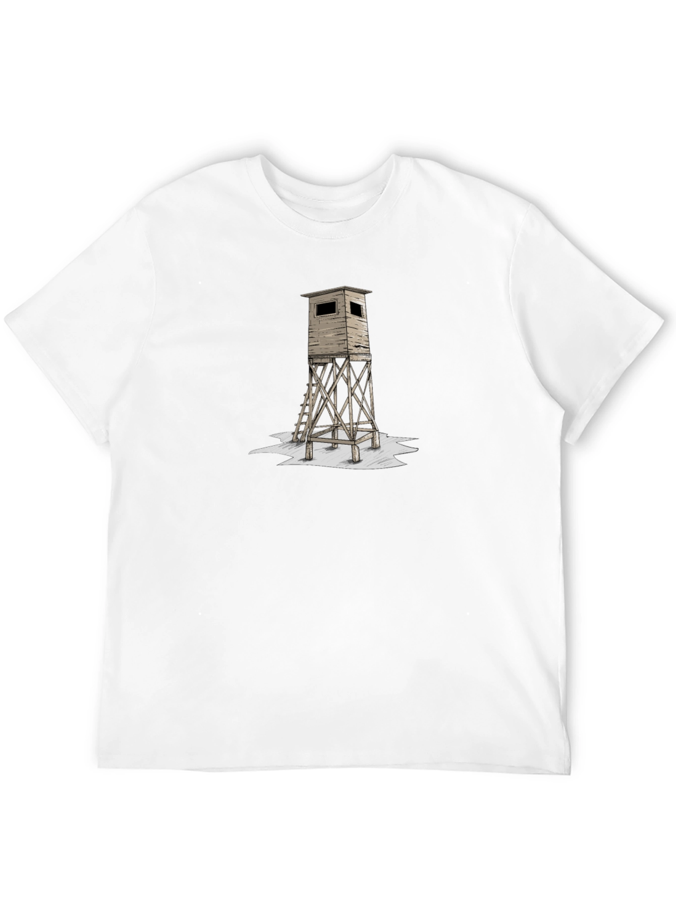Hunting Stand Graphic Tee - Black