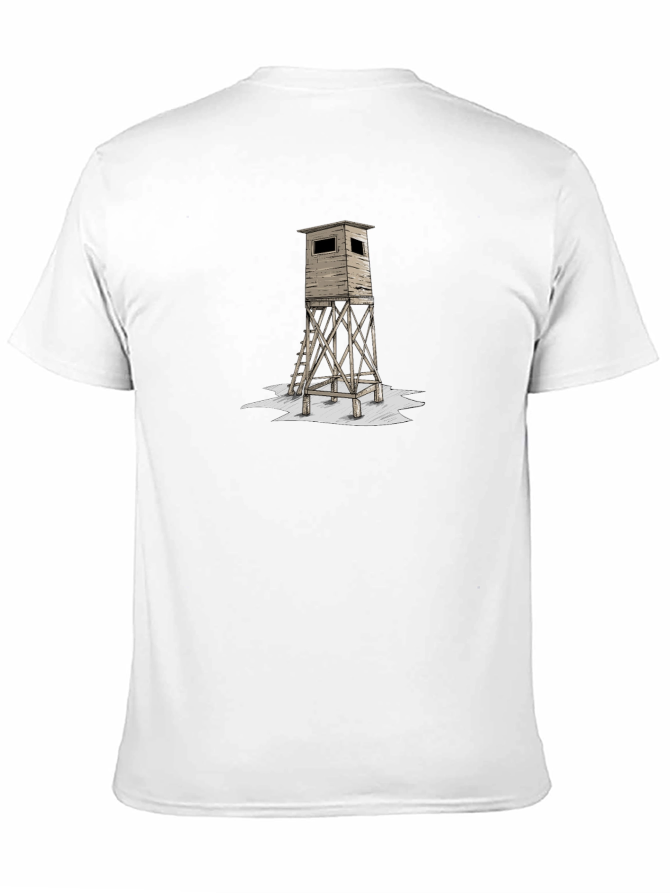 Hunting Stand Graphic Tee - Black