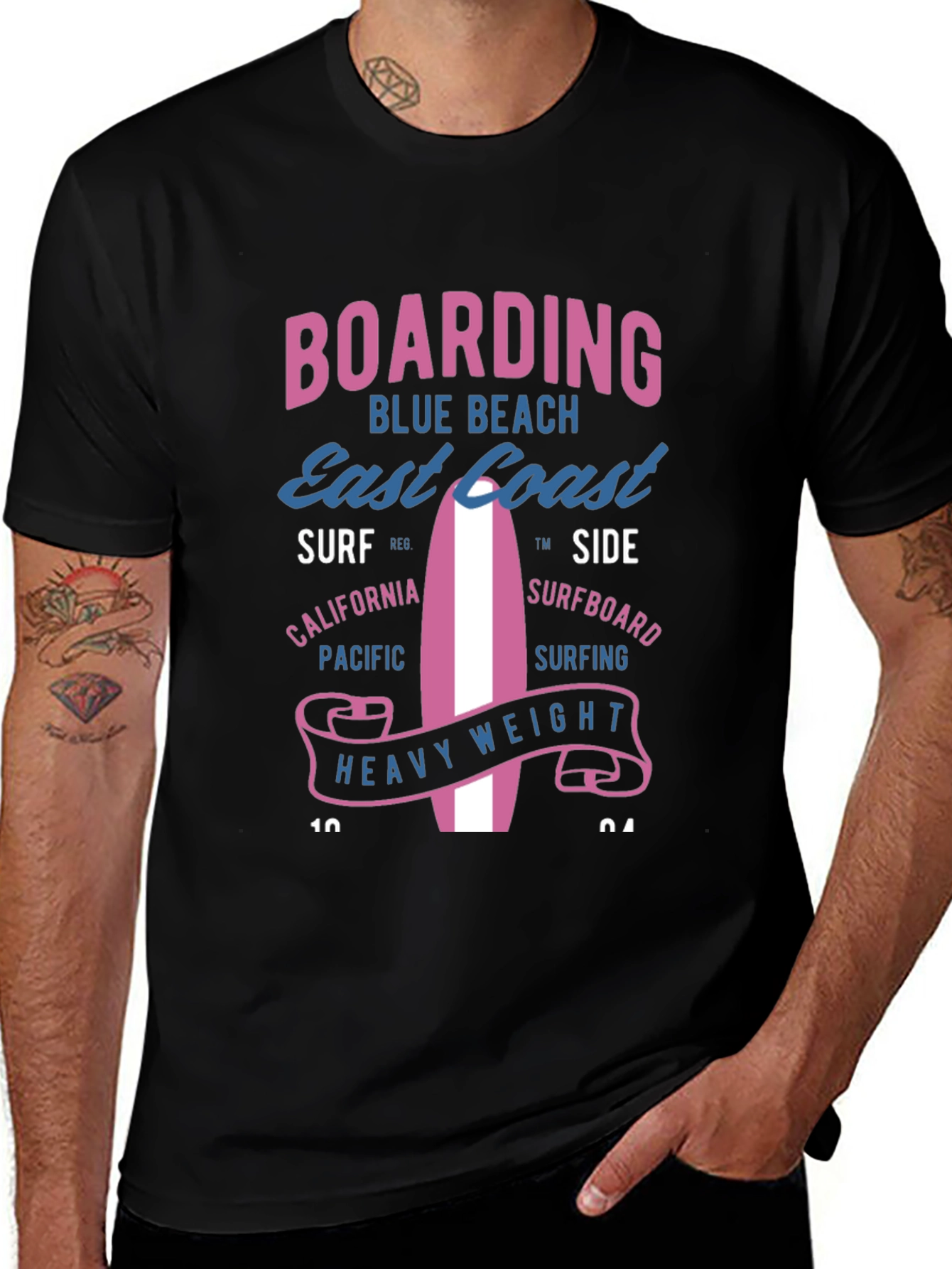 Boarding East Coast Surf T-Shirt
