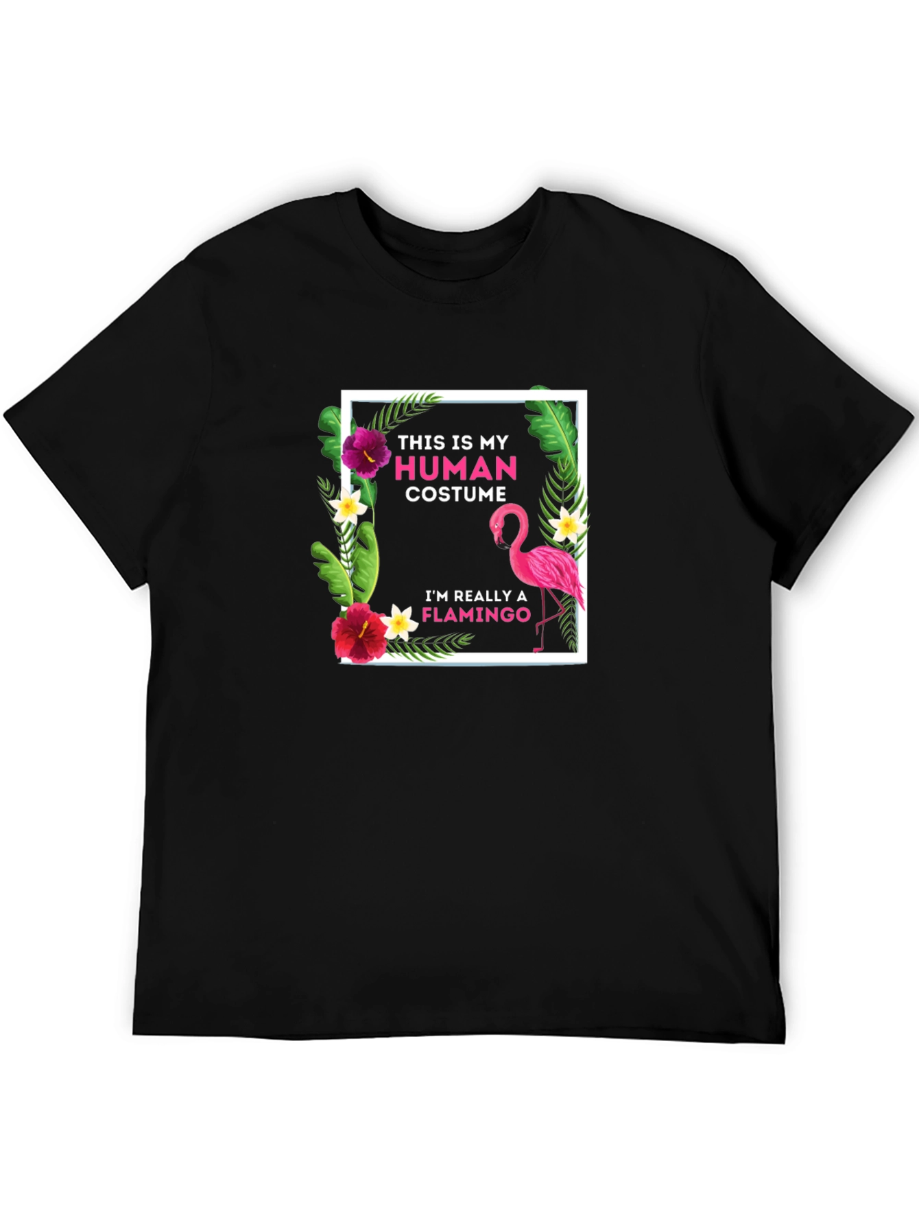 Funny Flamingo Costume T-Shirt