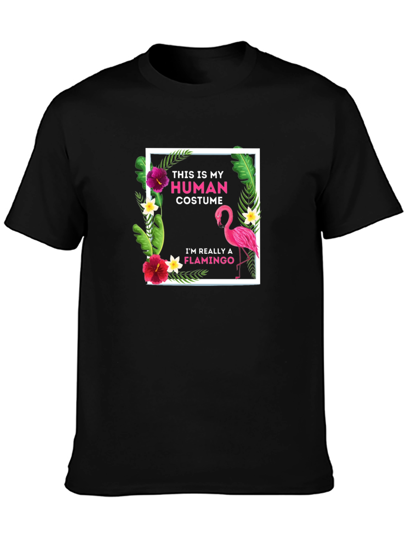 Funny Flamingo Costume T-Shirt