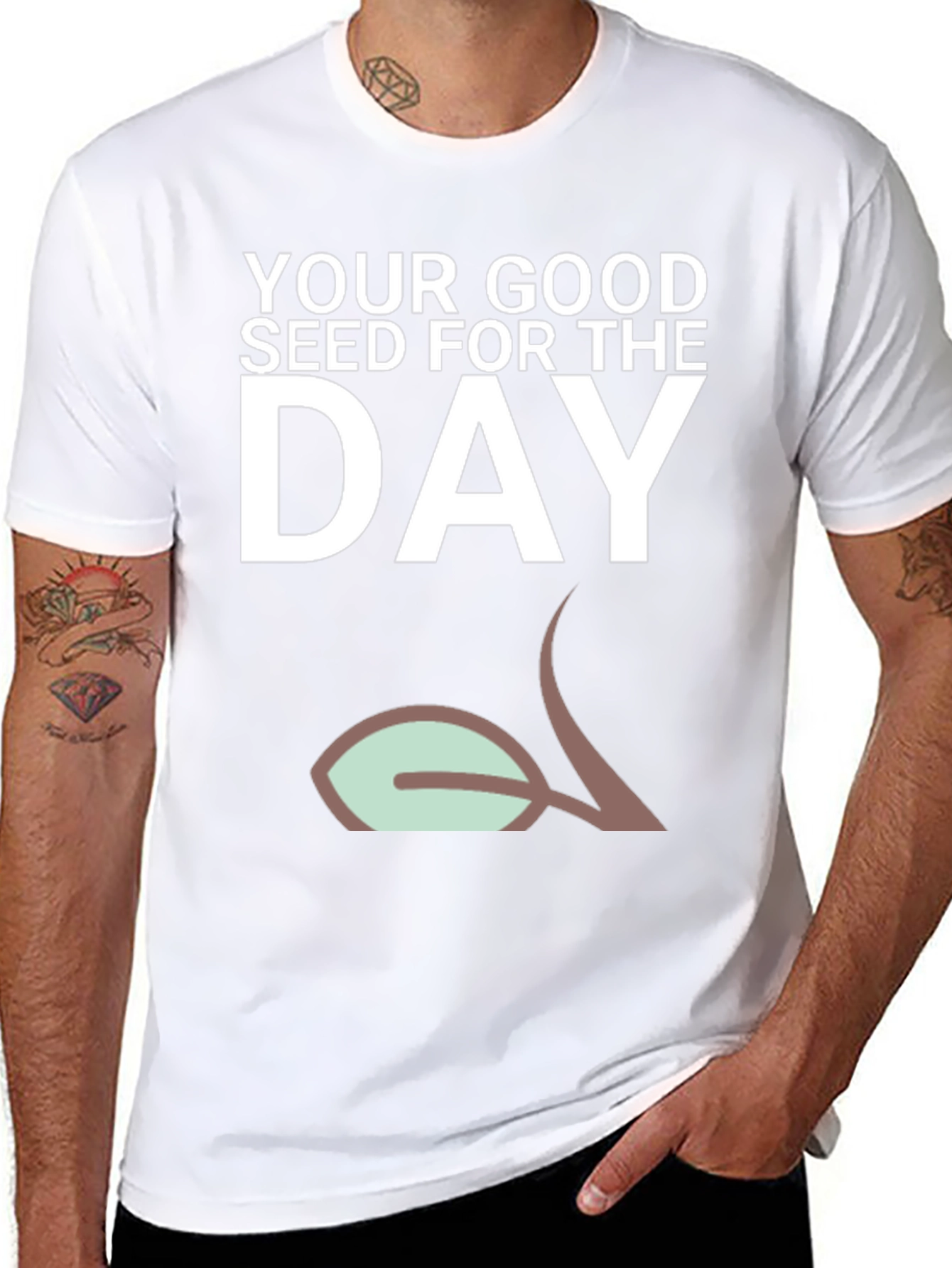 Good Seed for the Day T-Shirt - Black