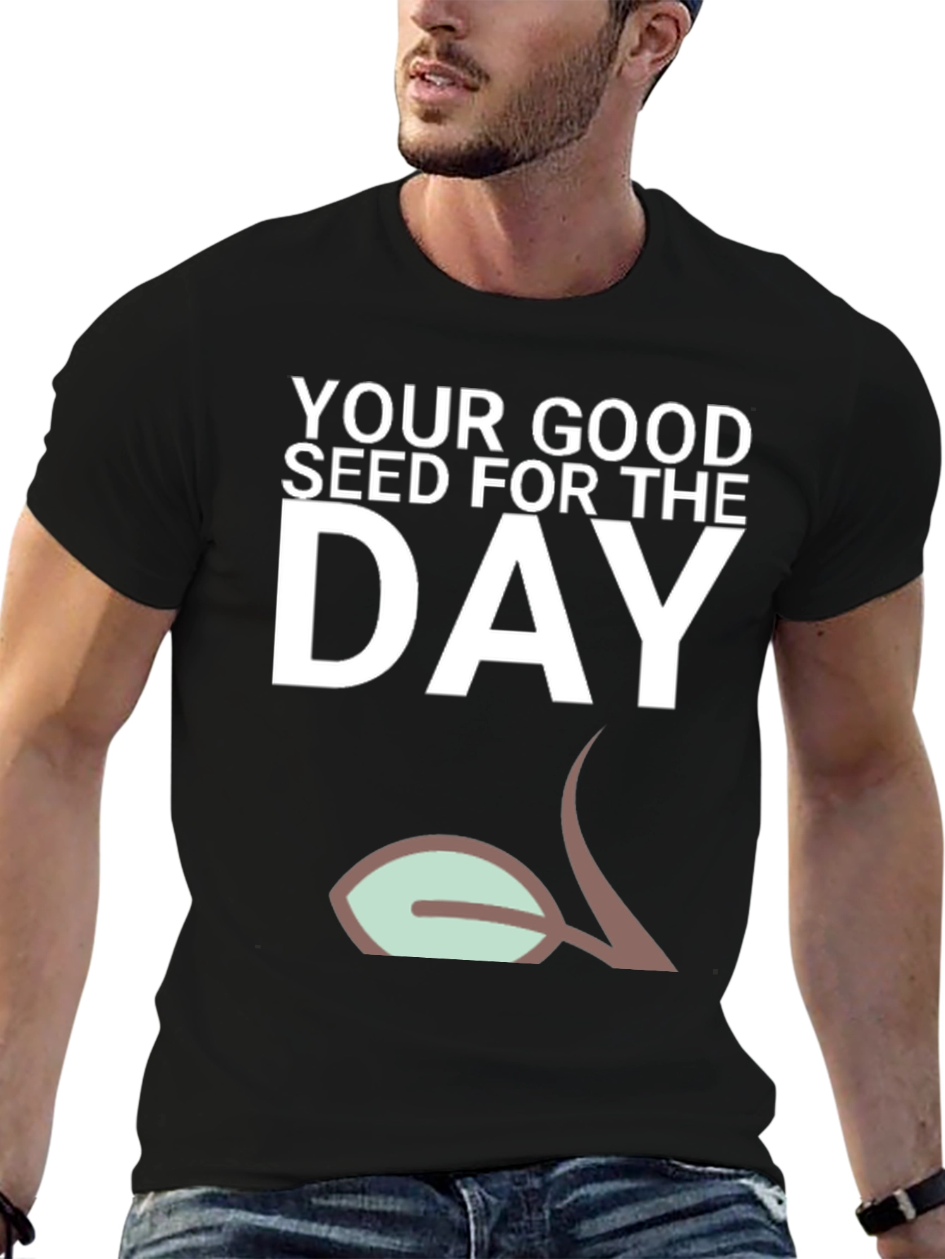 Good Seed for the Day T-Shirt - Black