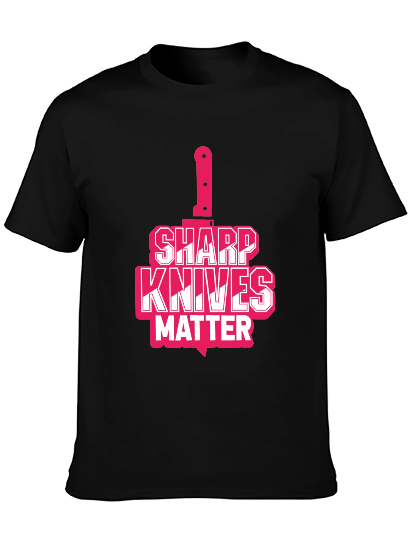 Sharp Knives Matter Graphic T-Shirt