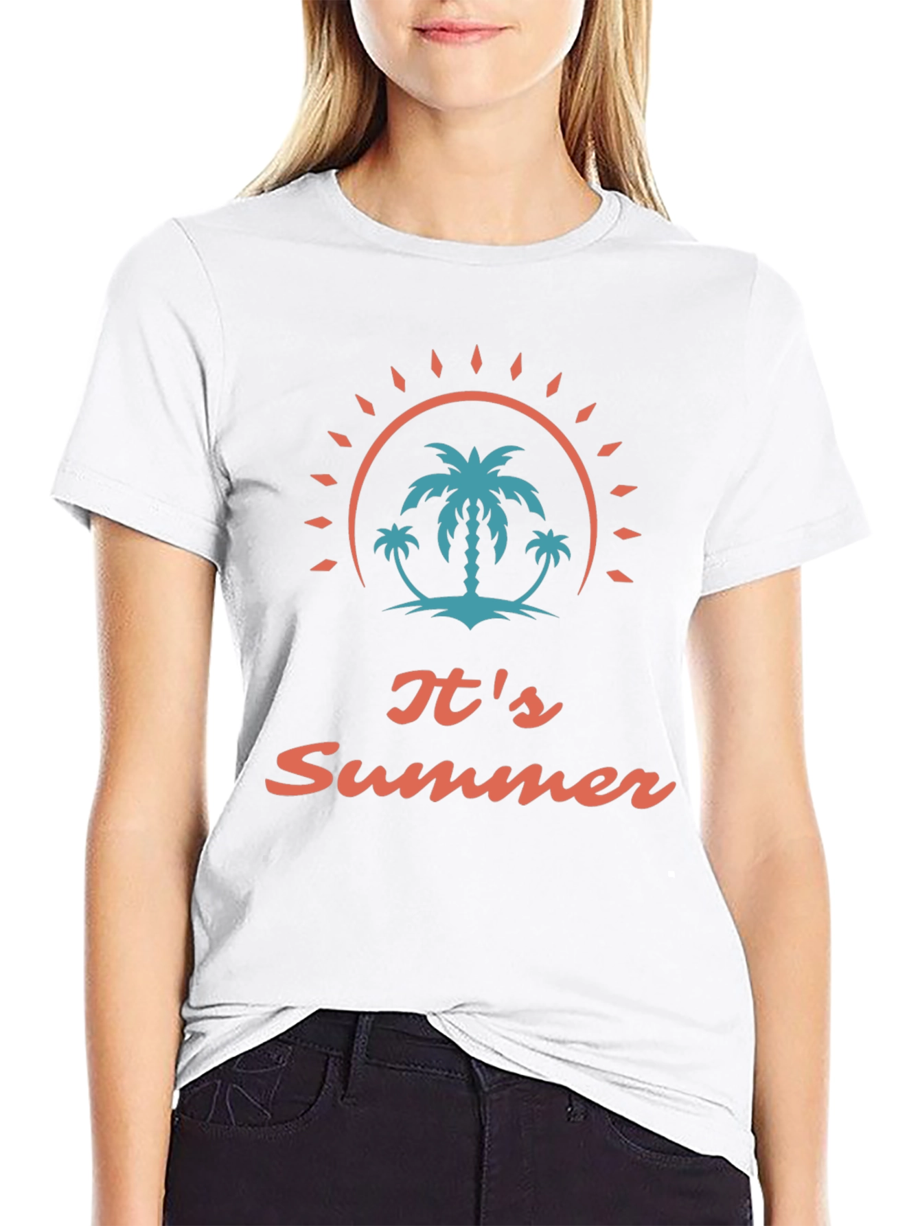 Its Summer Palm Tree T-Shirt