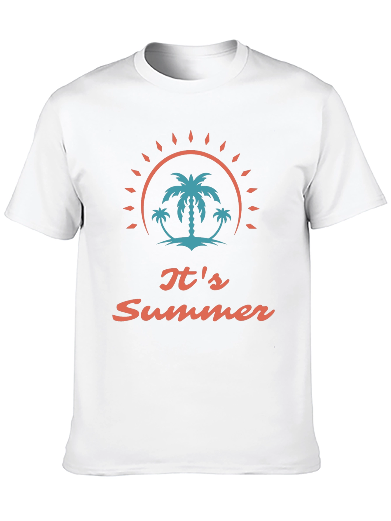 Its Summer Palm Tree T-Shirt
