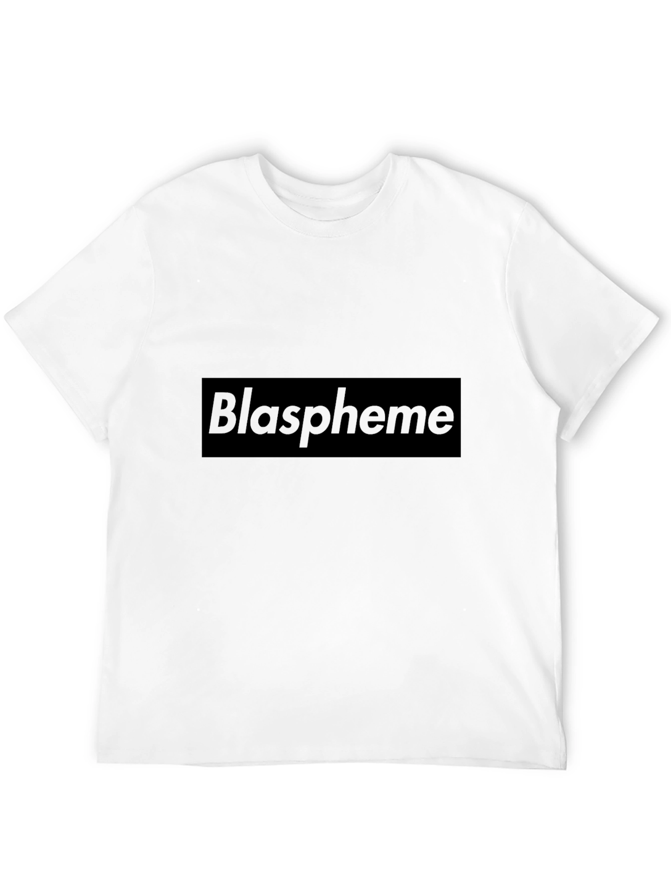 Blaspheme Graphic Tee - Bold Statement Style