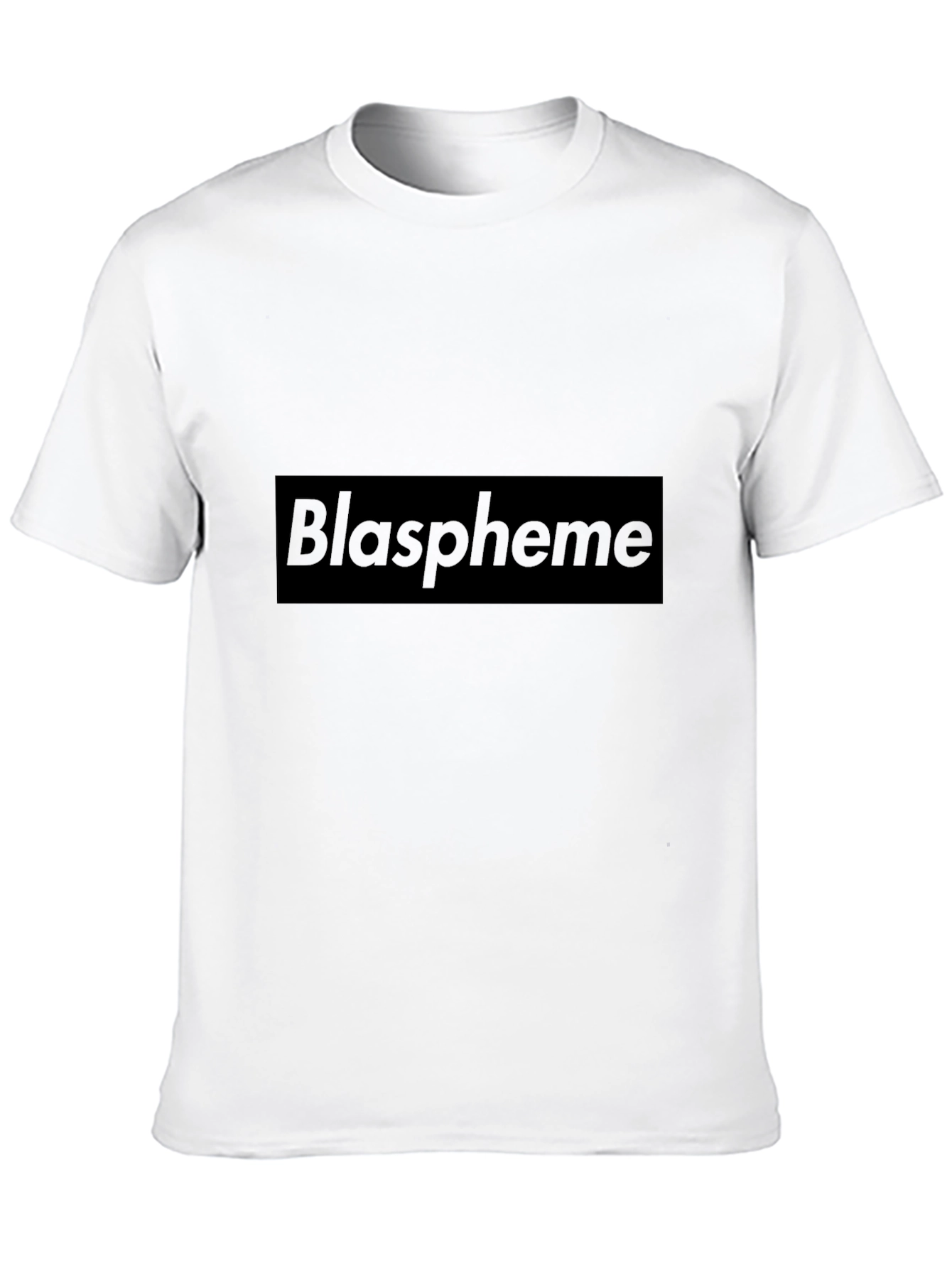 Blaspheme Graphic Tee - Bold Statement Style