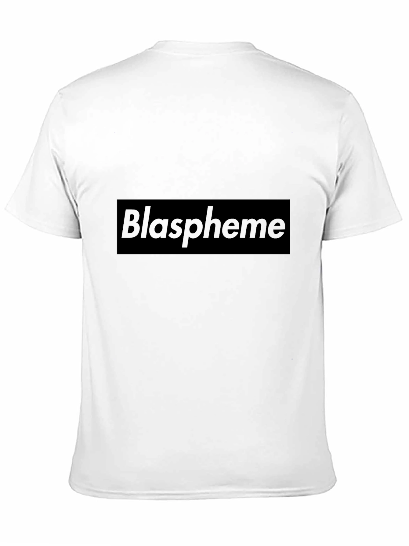 Blaspheme Graphic Tee - Bold Statement Style