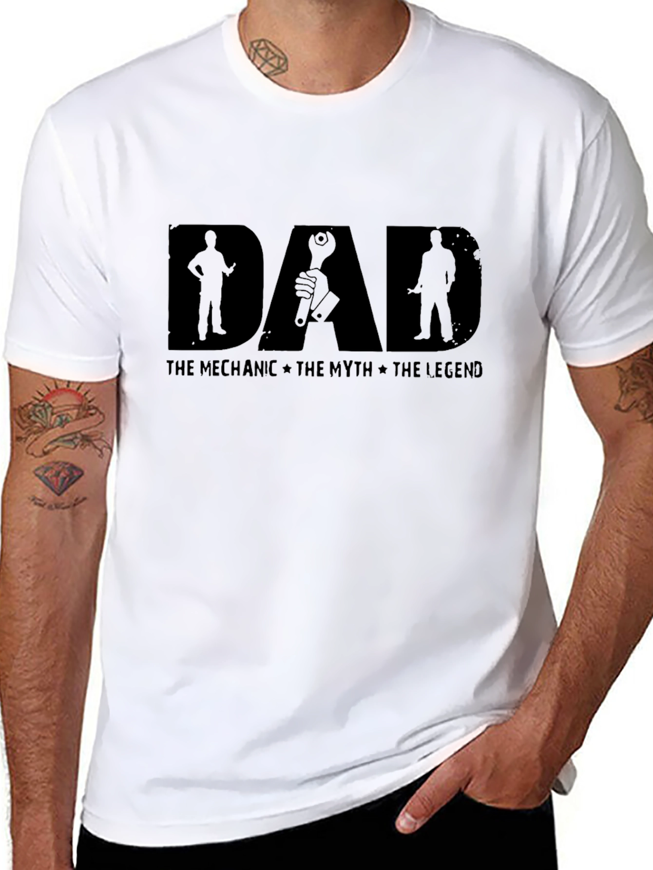 Dad The Mechanic The Myth The Legend T-Shirt