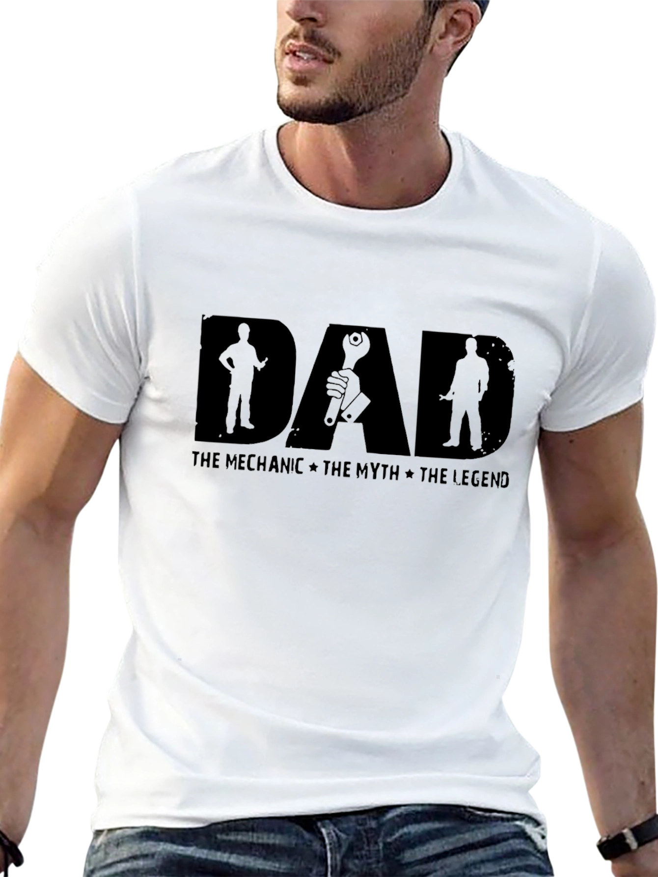 Dad The Mechanic The Myth The Legend T-Shirt