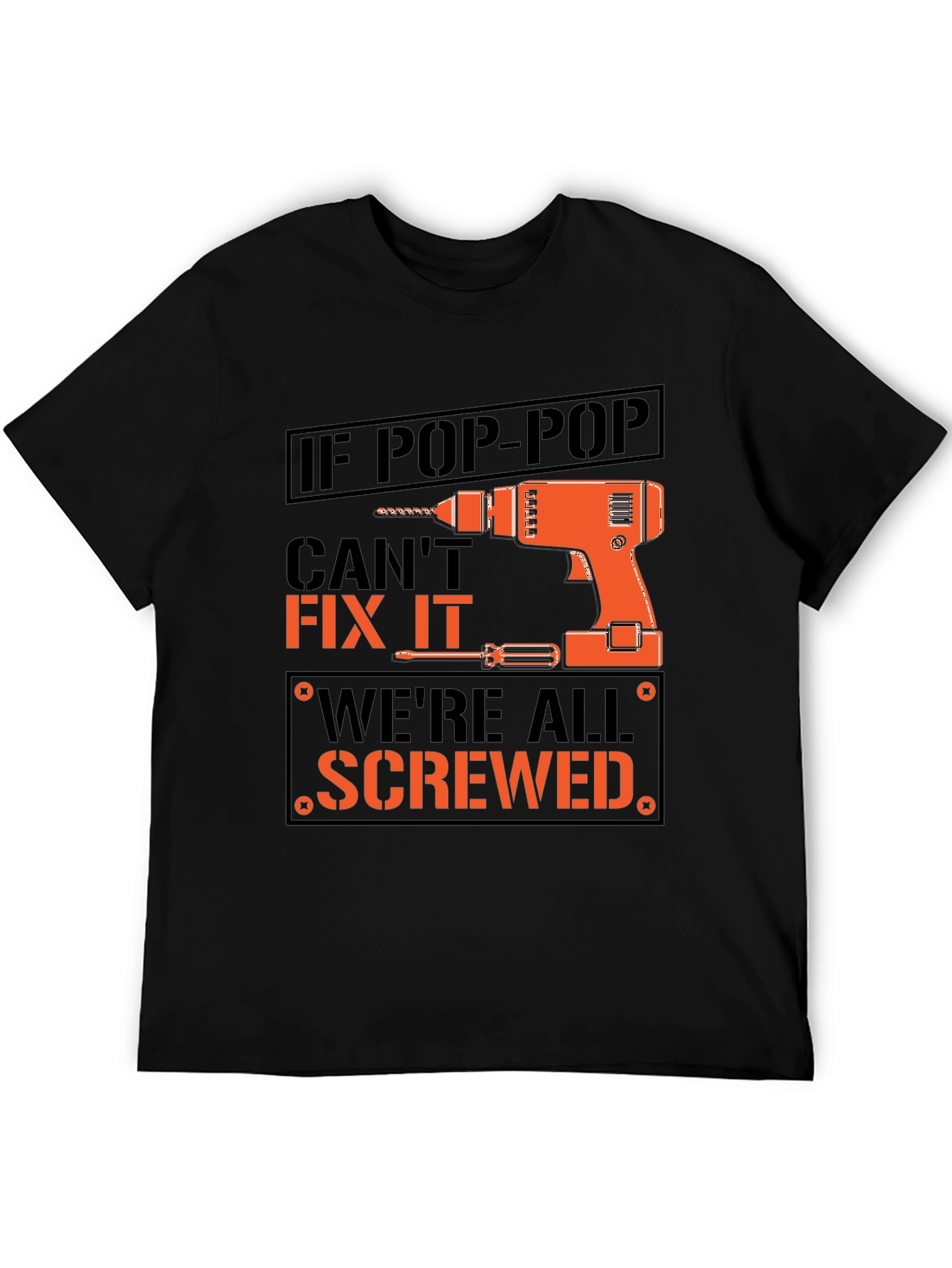Pop-Pop Fix It T-Shirt - Funny Grandpa Gift