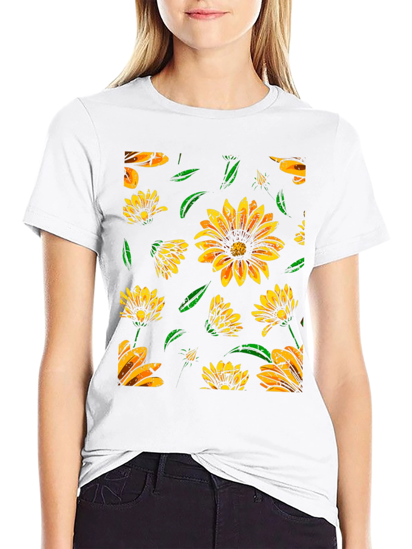 Floral Print T-Shirt