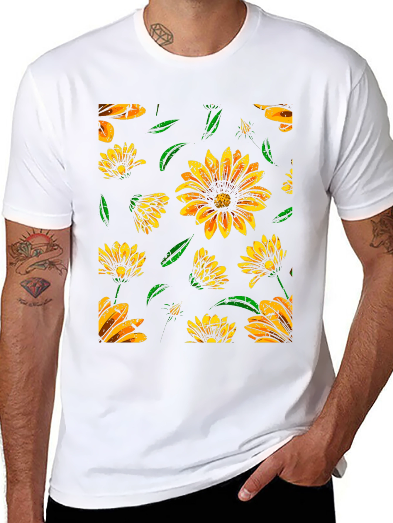 Floral Print T-Shirt