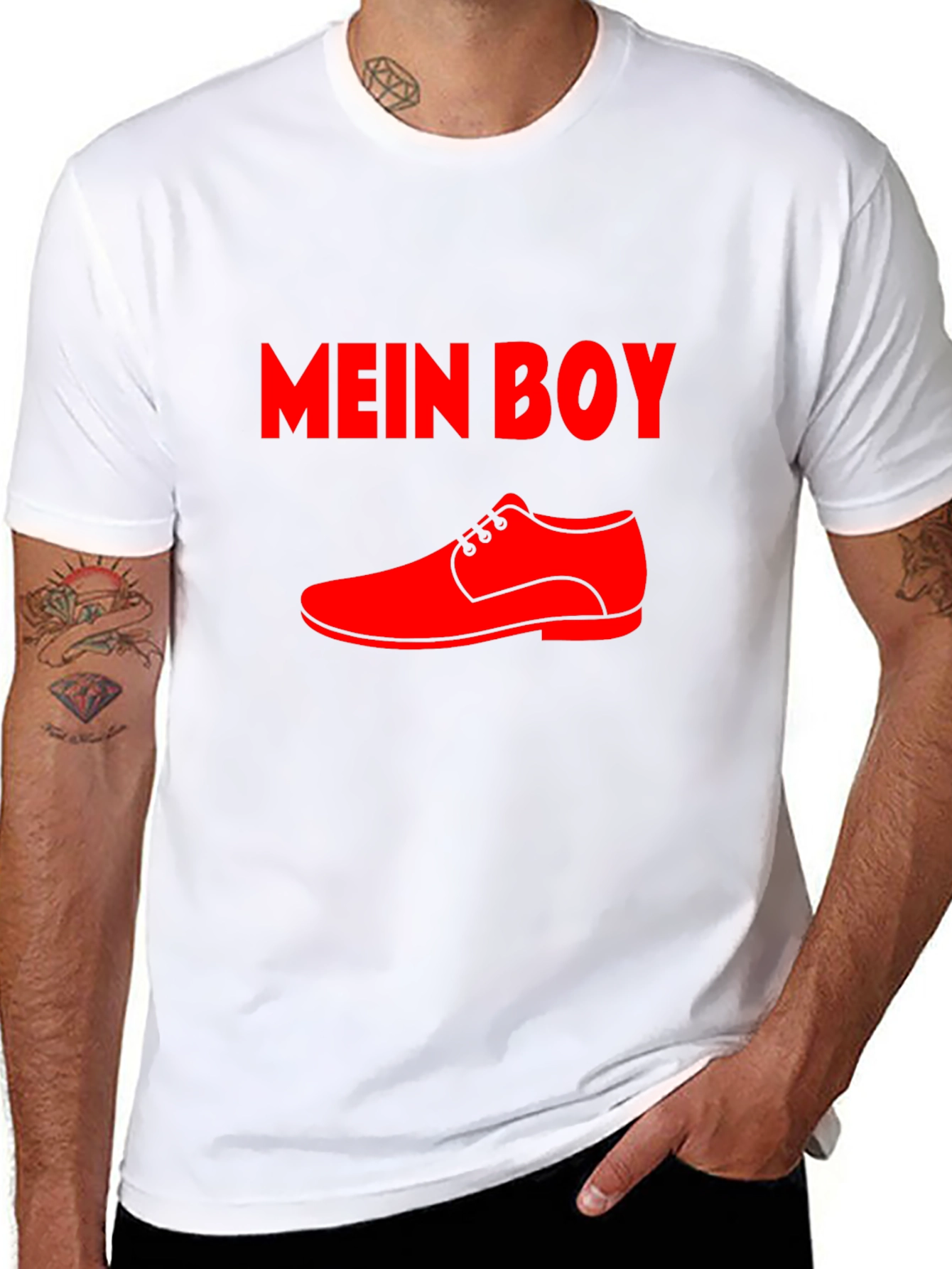 Mein Boy Shoe Graphic Tee - Stylish Casual Wear