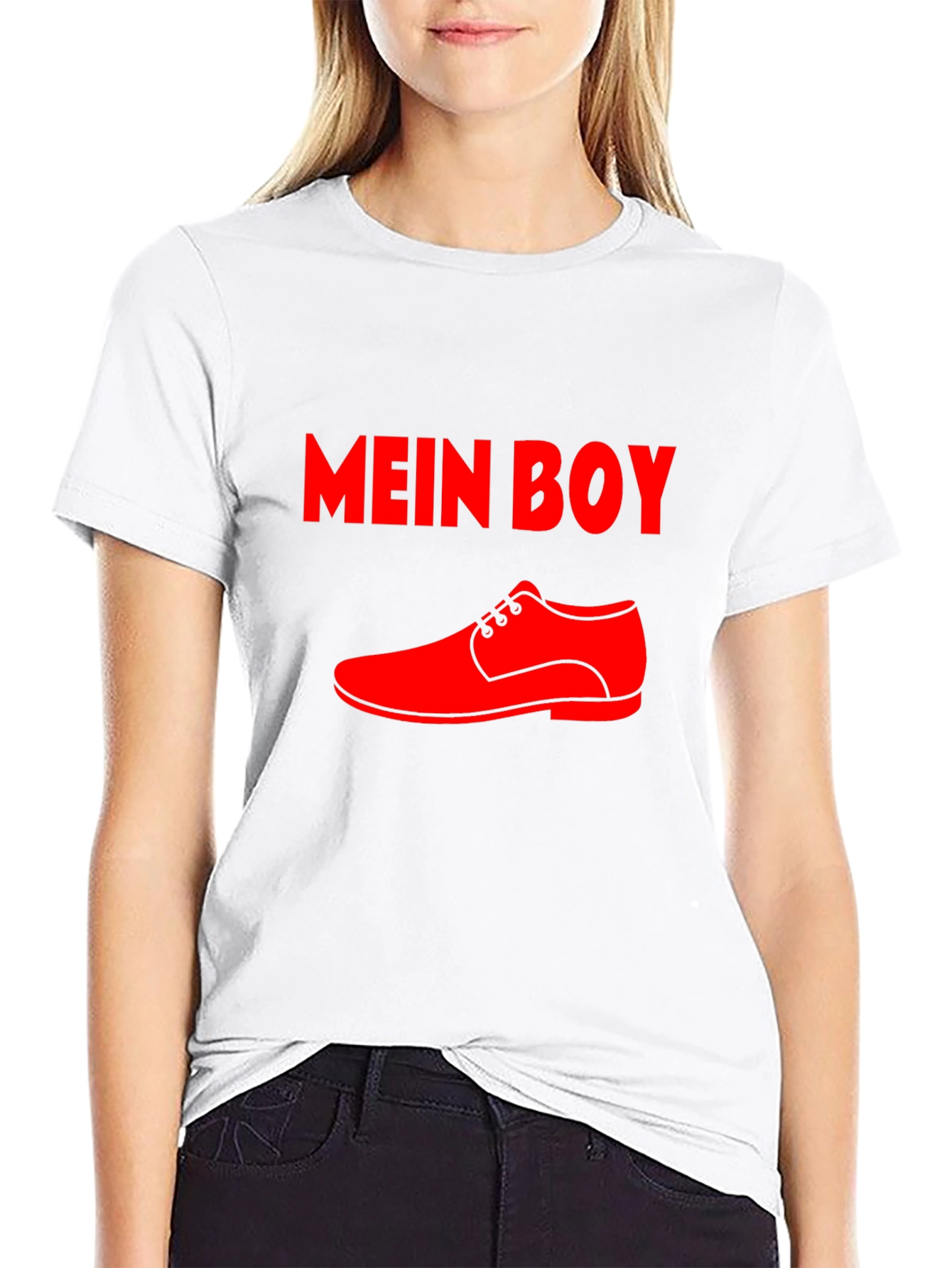 Mein Boy Shoe Graphic Tee - Stylish Casual Wear