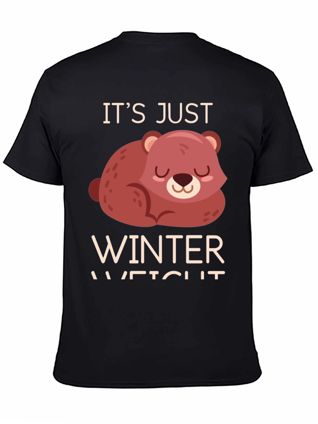 Winter Weight Bear T-Shirt - Cozy & Comfortable