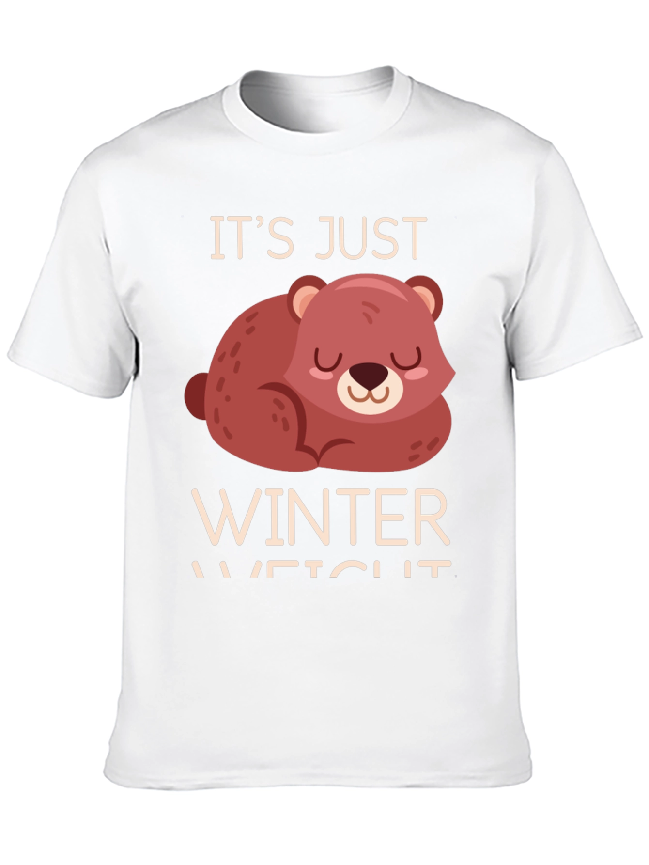 Winter Weight Bear T-Shirt - Cozy & Comfortable