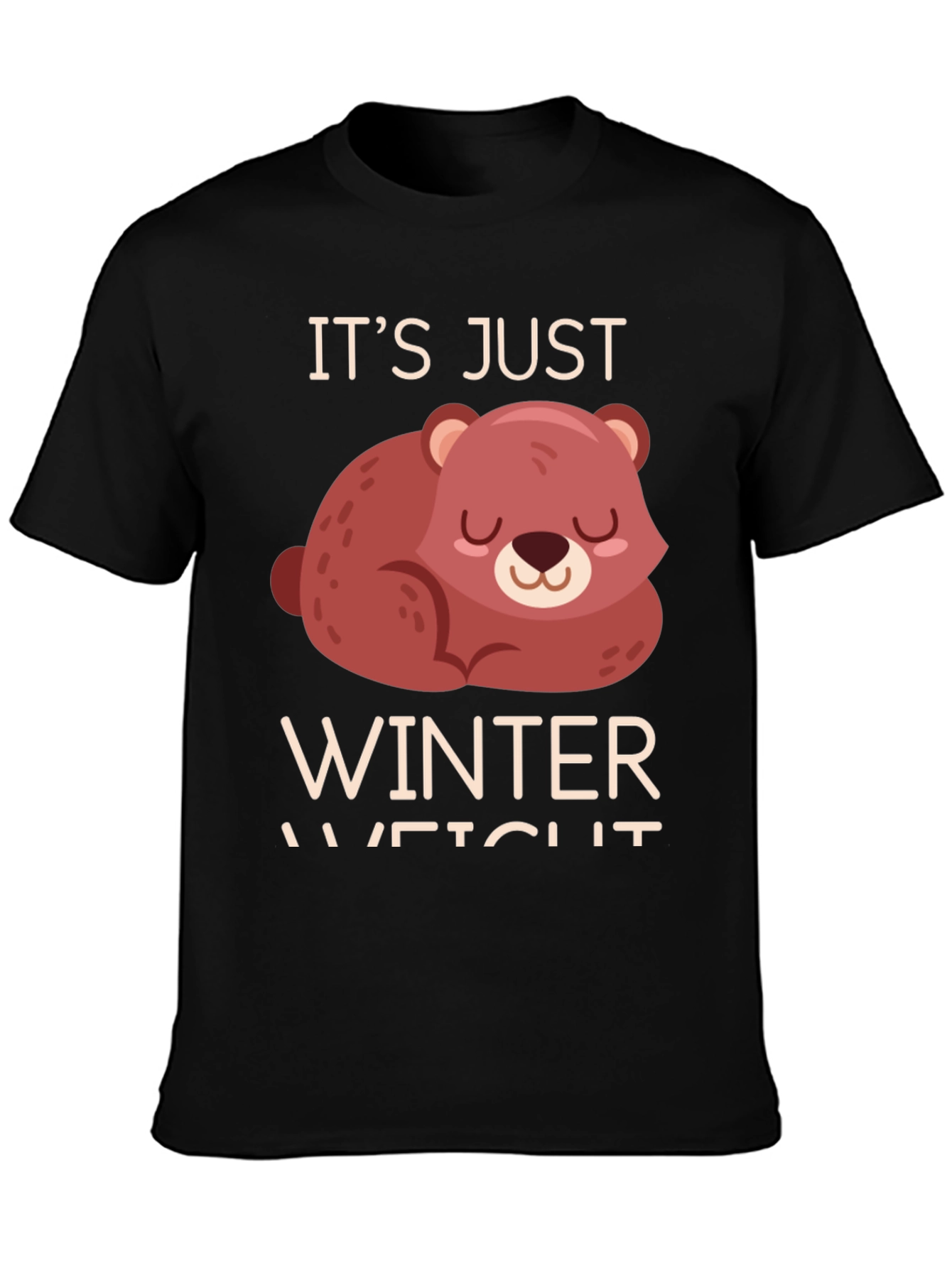 Winter Weight Bear T-Shirt - Cozy & Comfortable