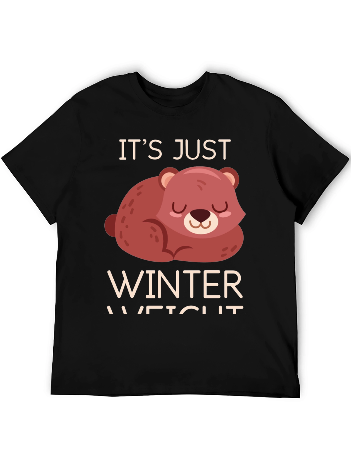 Winter Weight Bear T-Shirt - Cozy & Comfortable