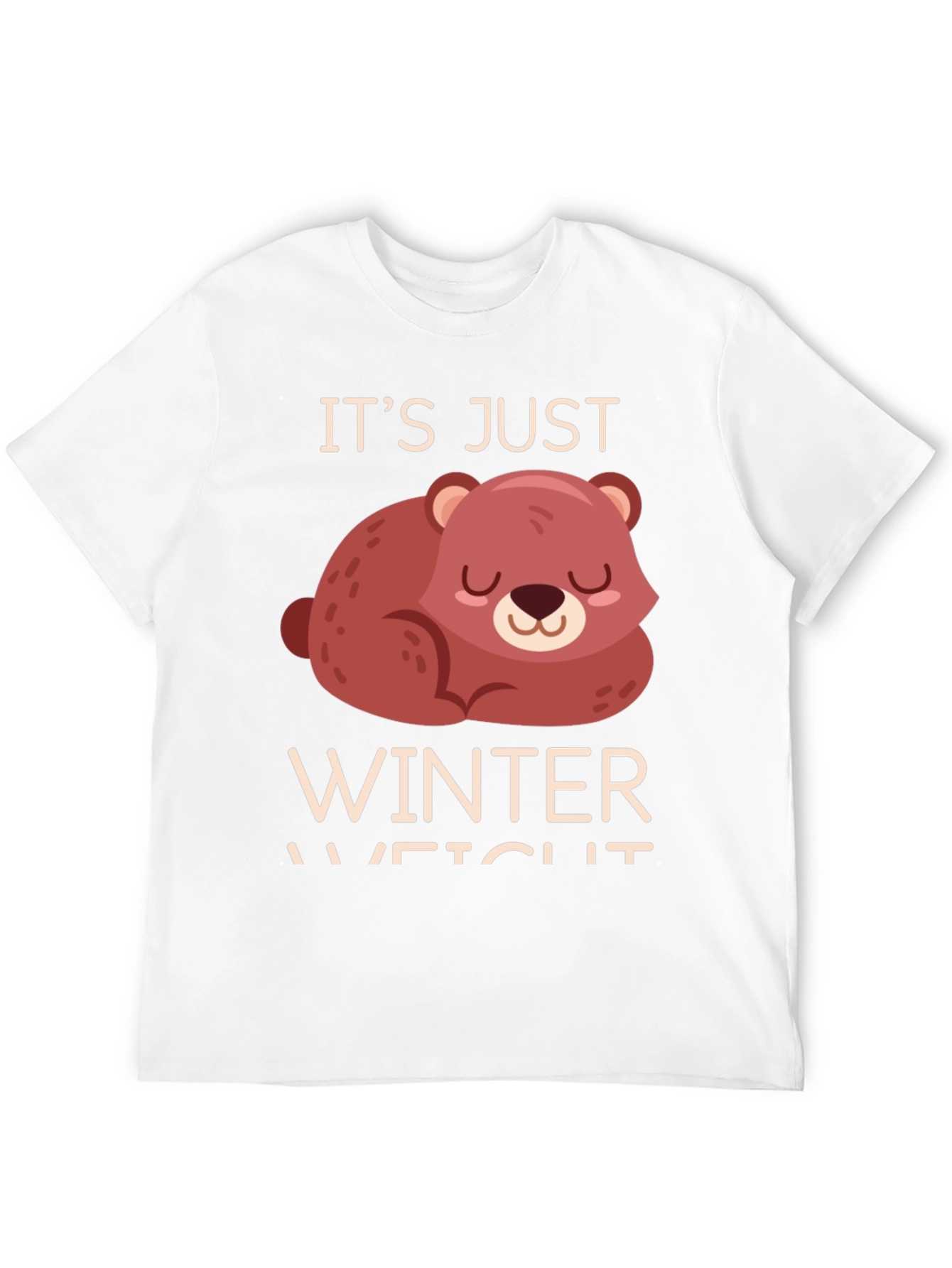 Winter Weight Bear T-Shirt - Cozy & Comfortable