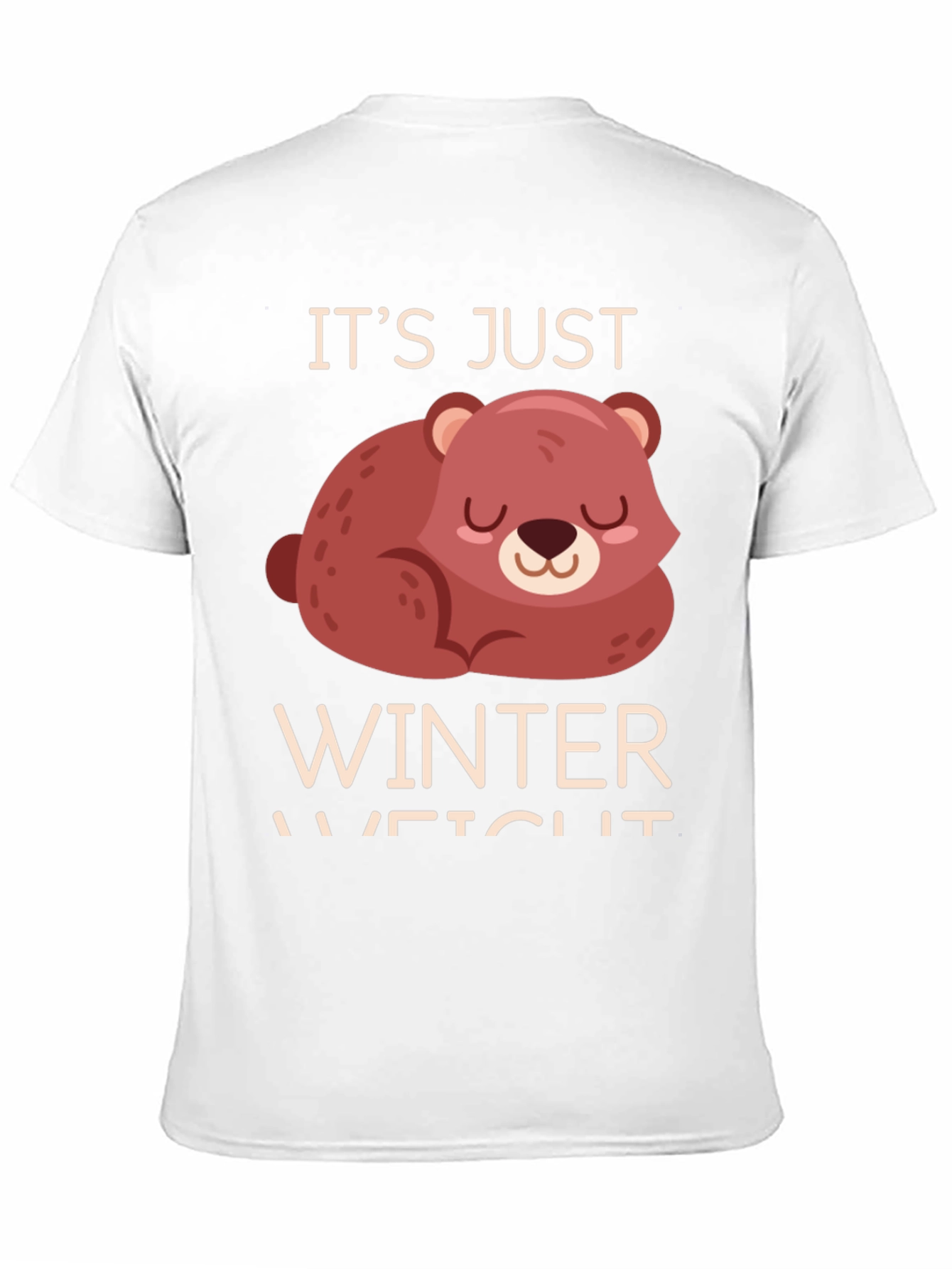 Winter Weight Bear T-Shirt - Cozy & Comfortable