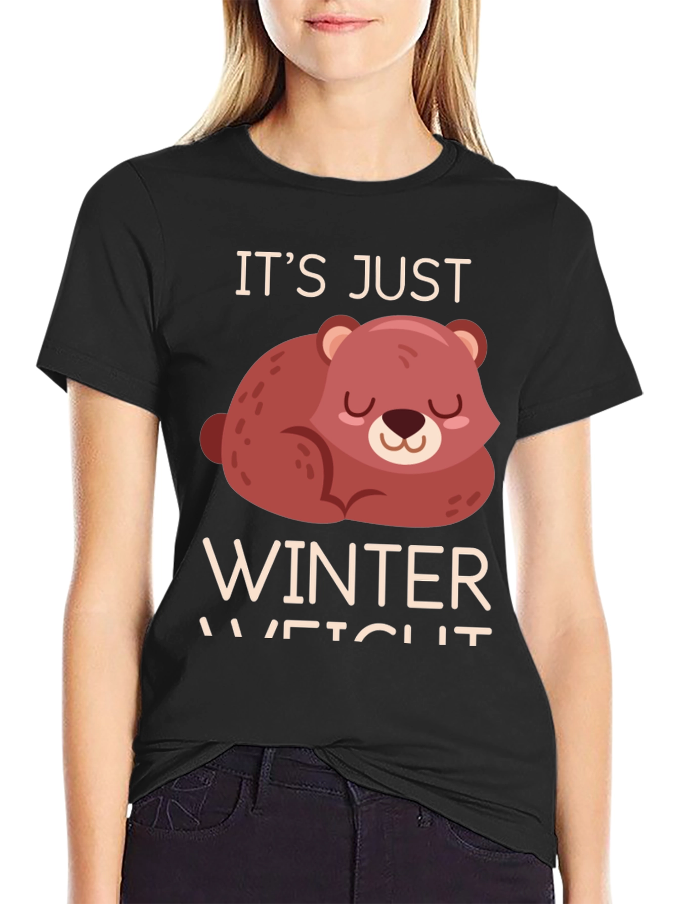 Winter Weight Bear T-Shirt - Cozy & Comfortable