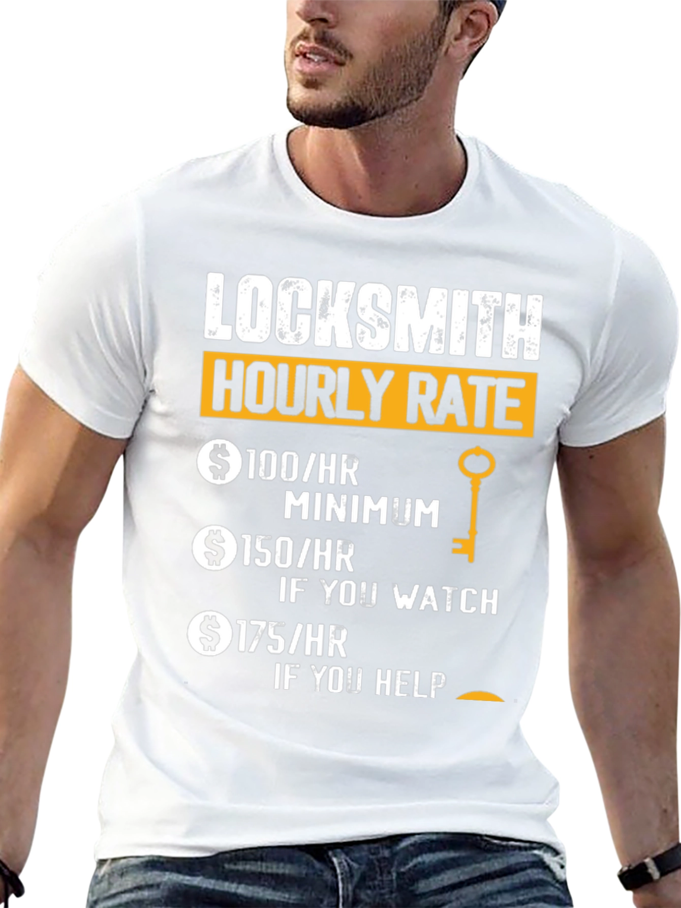 Locksmith Hourly Rate Funny T-Shirt