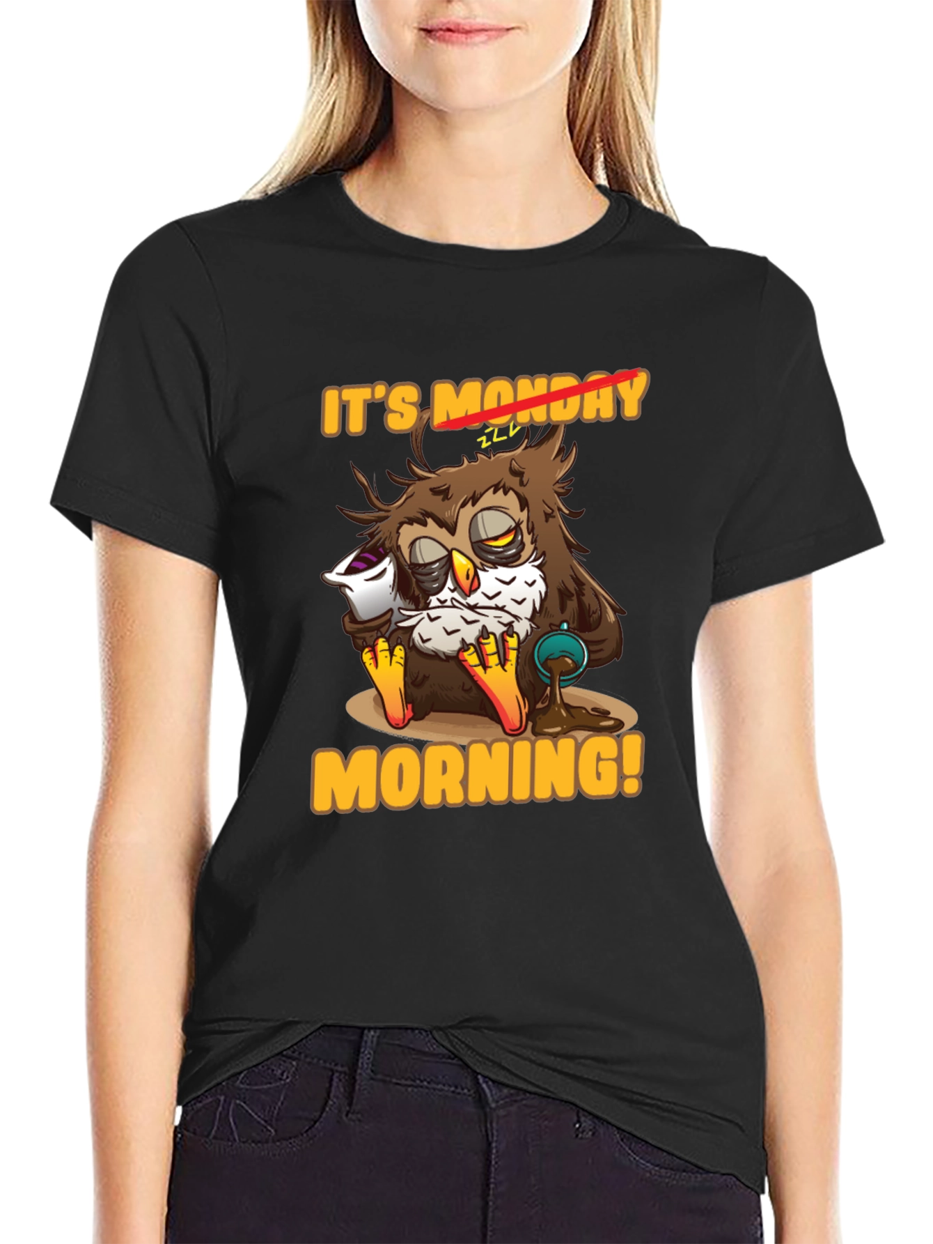 Monday Morning Owl T-Shirt
