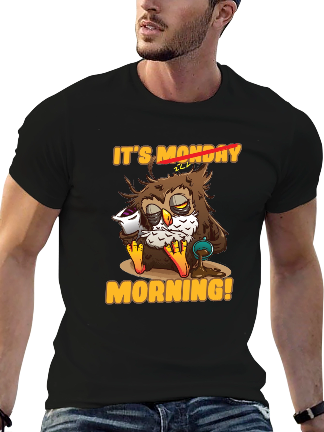 Monday Morning Owl T-Shirt