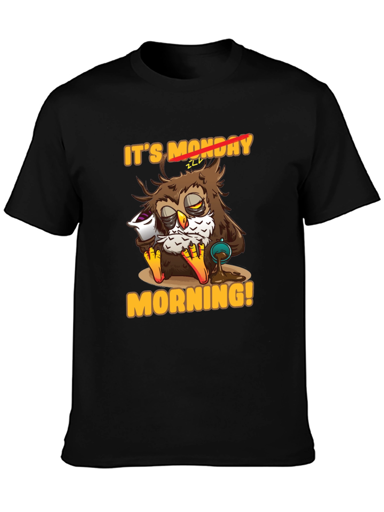 Monday Morning Owl T-Shirt
