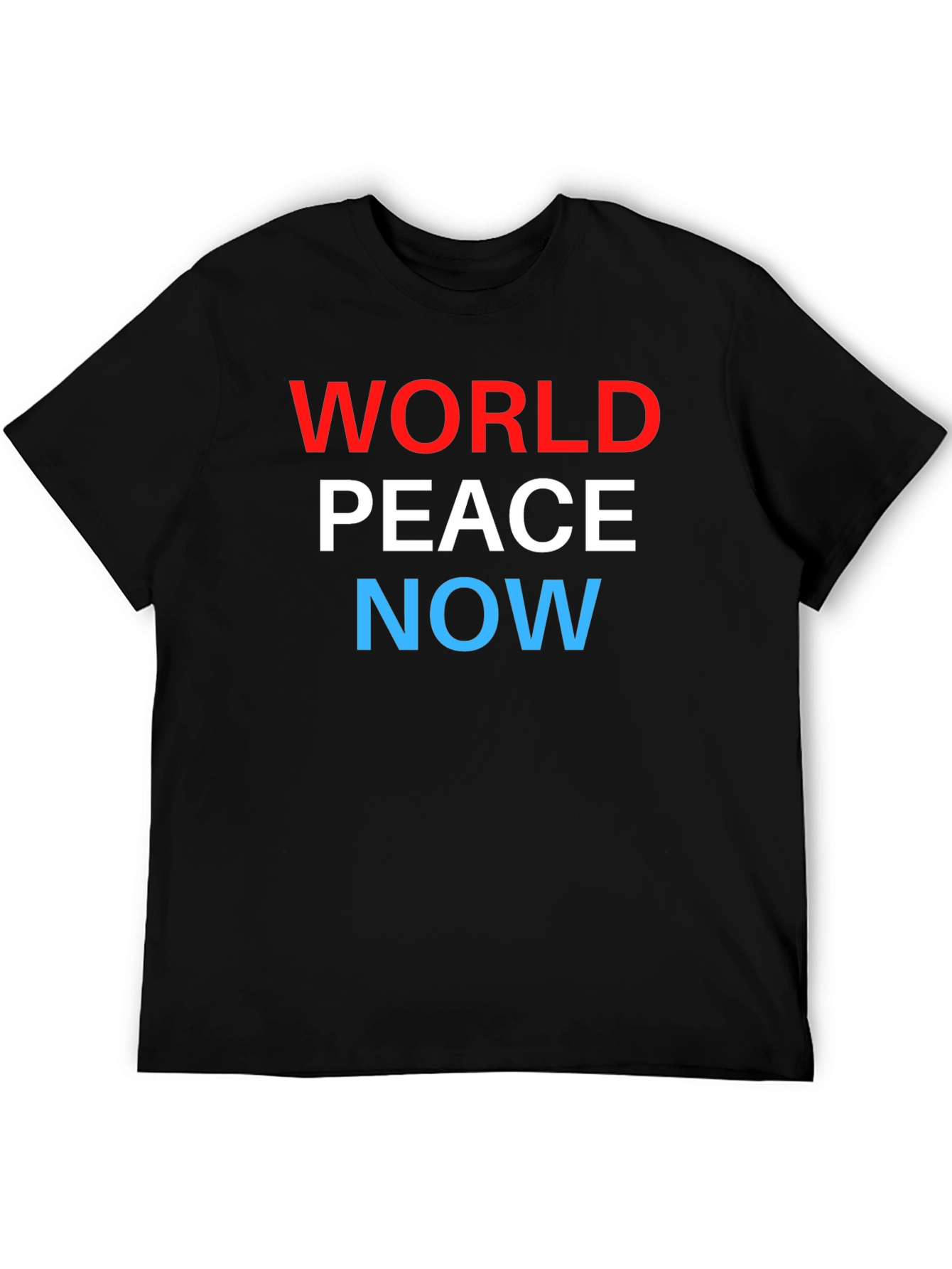 World Peace Now Graphic Tee - Black
