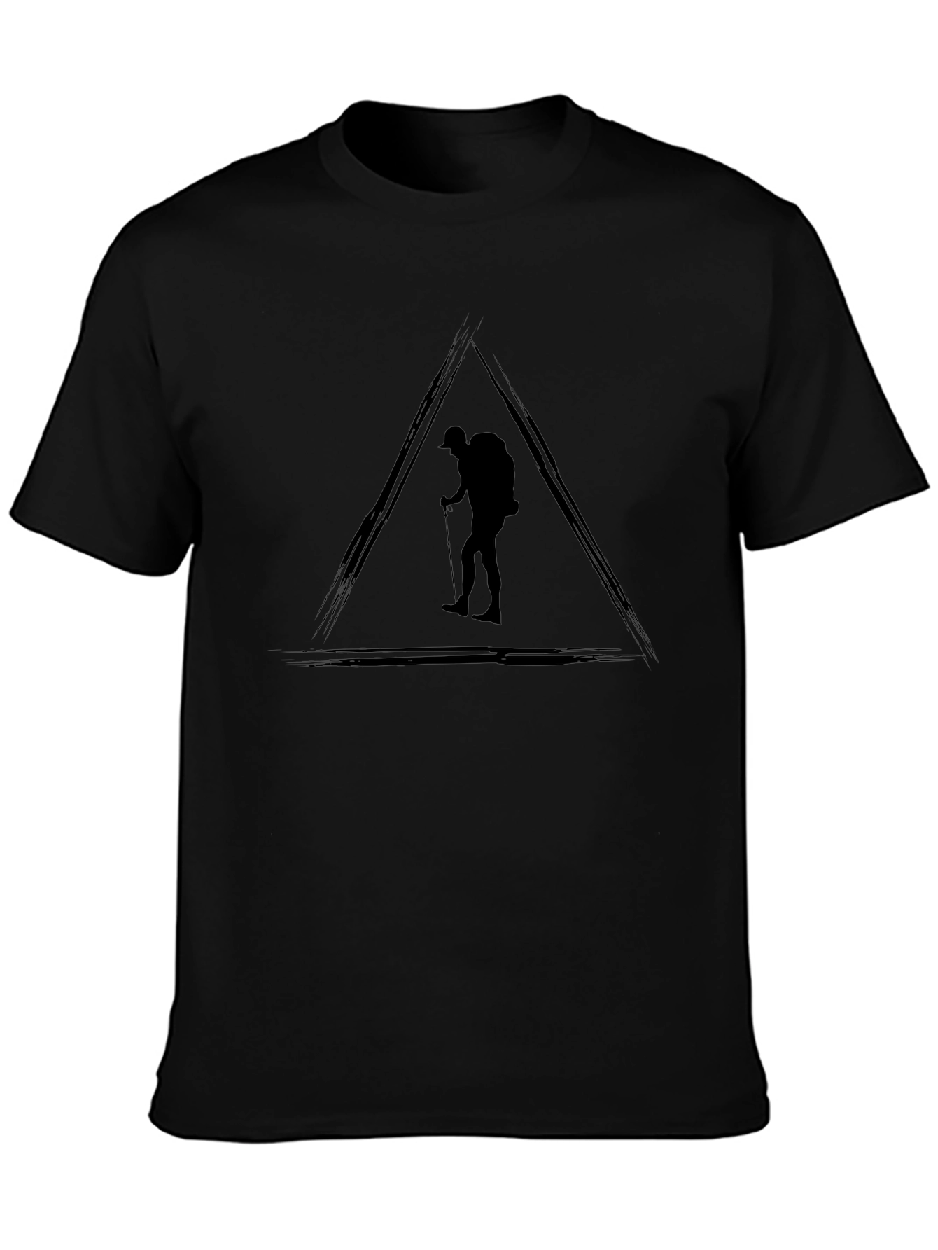 Hiking Silhouette T-Shirt - Outdoor Adventure Tee