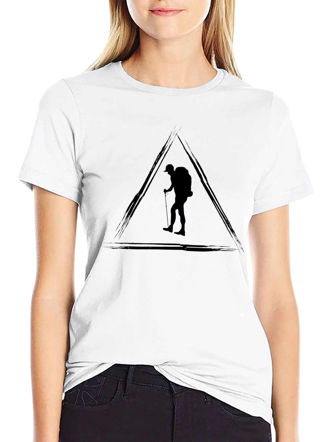 Hiking Silhouette T-Shirt - Outdoor Adventure Tee