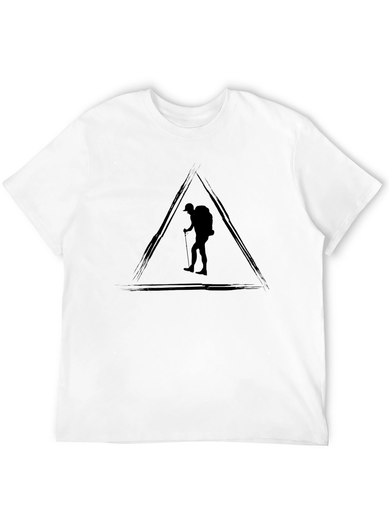 Hiking Silhouette T-Shirt - Outdoor Adventure Tee
