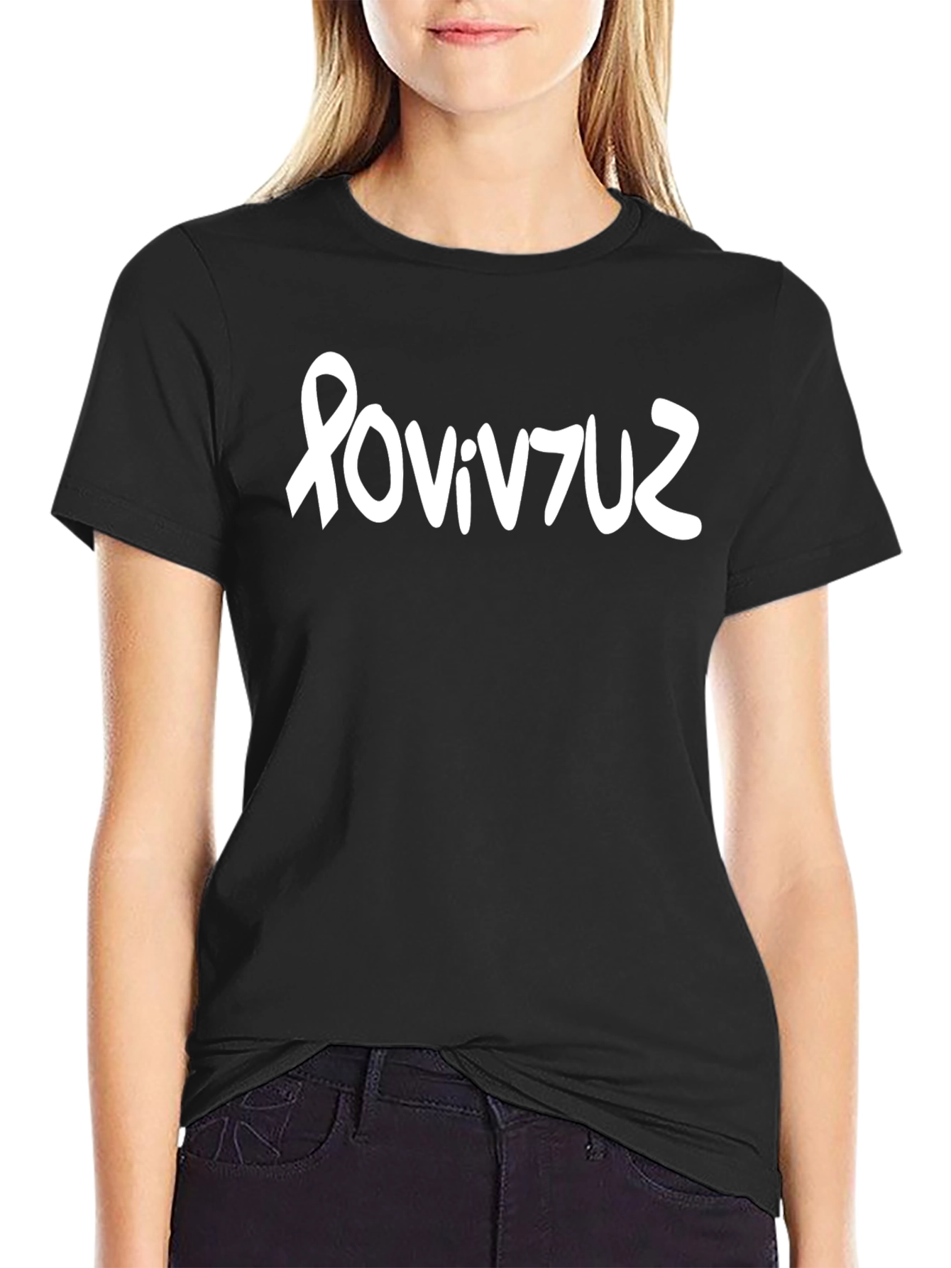 Graphic Tee: Rovi V7U2 Funny Design
